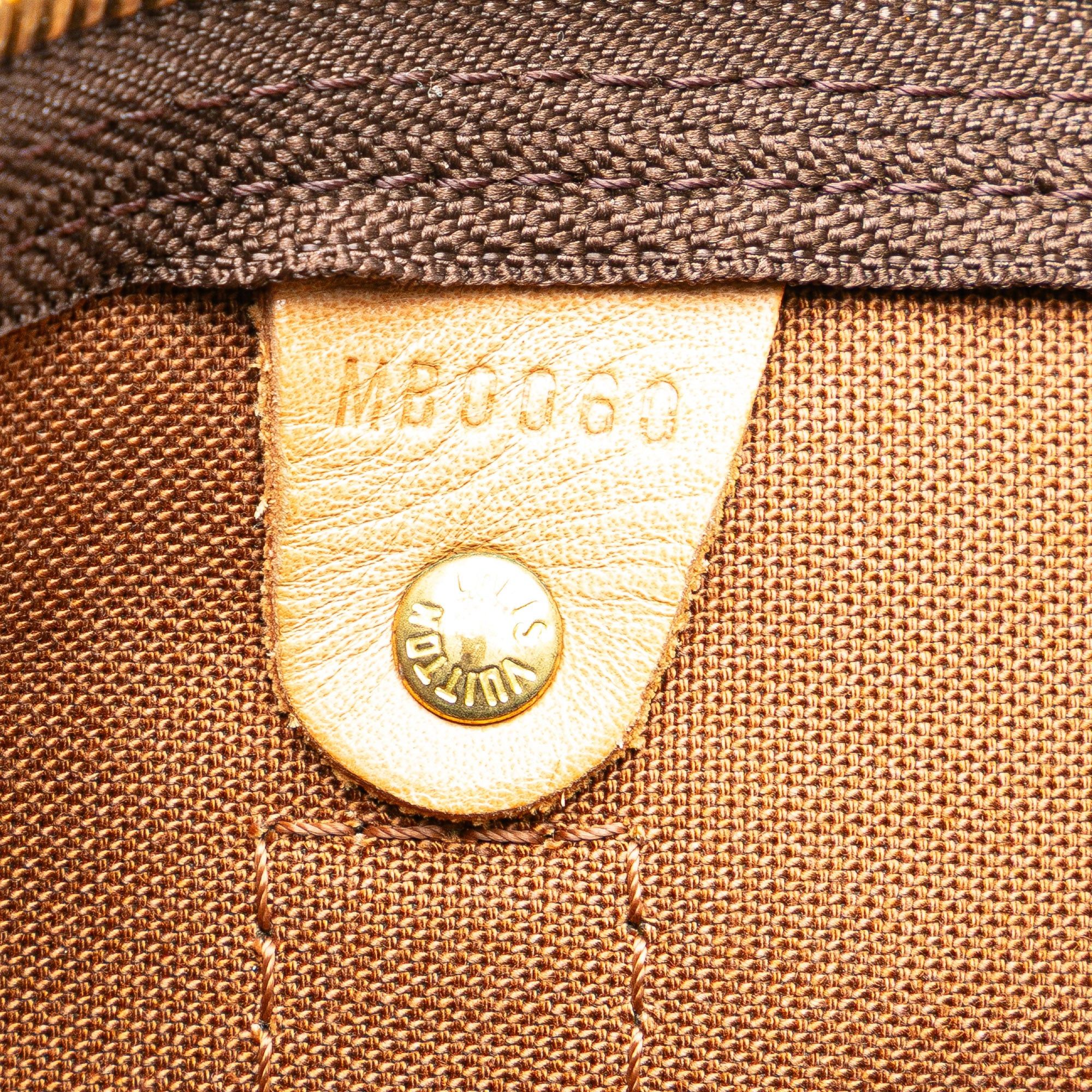 Louis Vuitton Louis Vuitton Monogram Keepall Bandouliere 60 Brown Size ONE SIZE - 9 Thumbnail