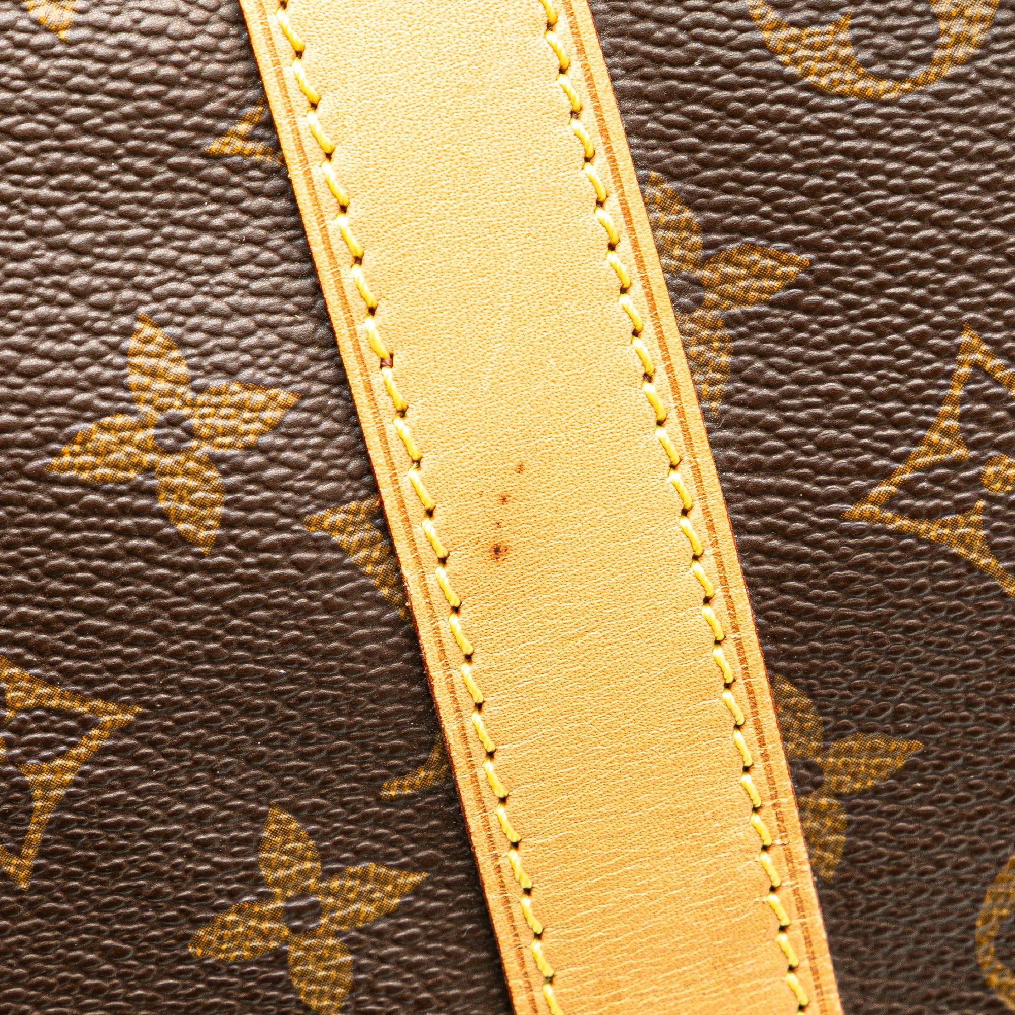 Louis Vuitton Louis Vuitton Monogram Keepall Bandouliere 60 Brown Size ONE SIZE - 5 Thumbnail
