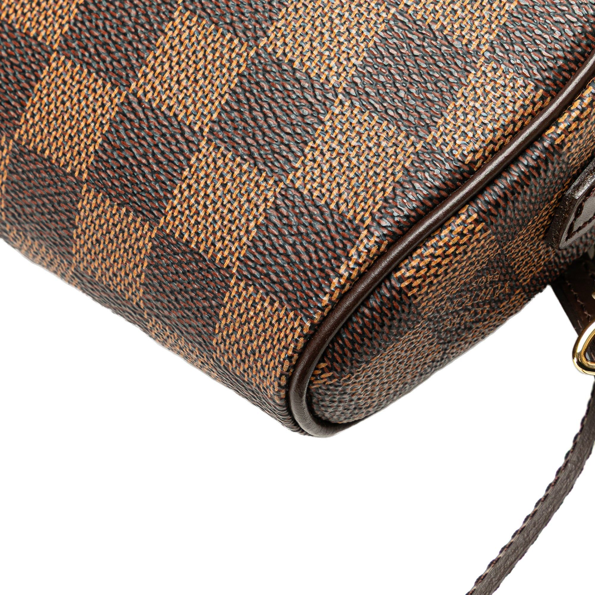 Louis Vuitton Louis Vuitton Damier Ebene Ipanema Pochette Brown Size ONE SIZE - 9 Thumbnail