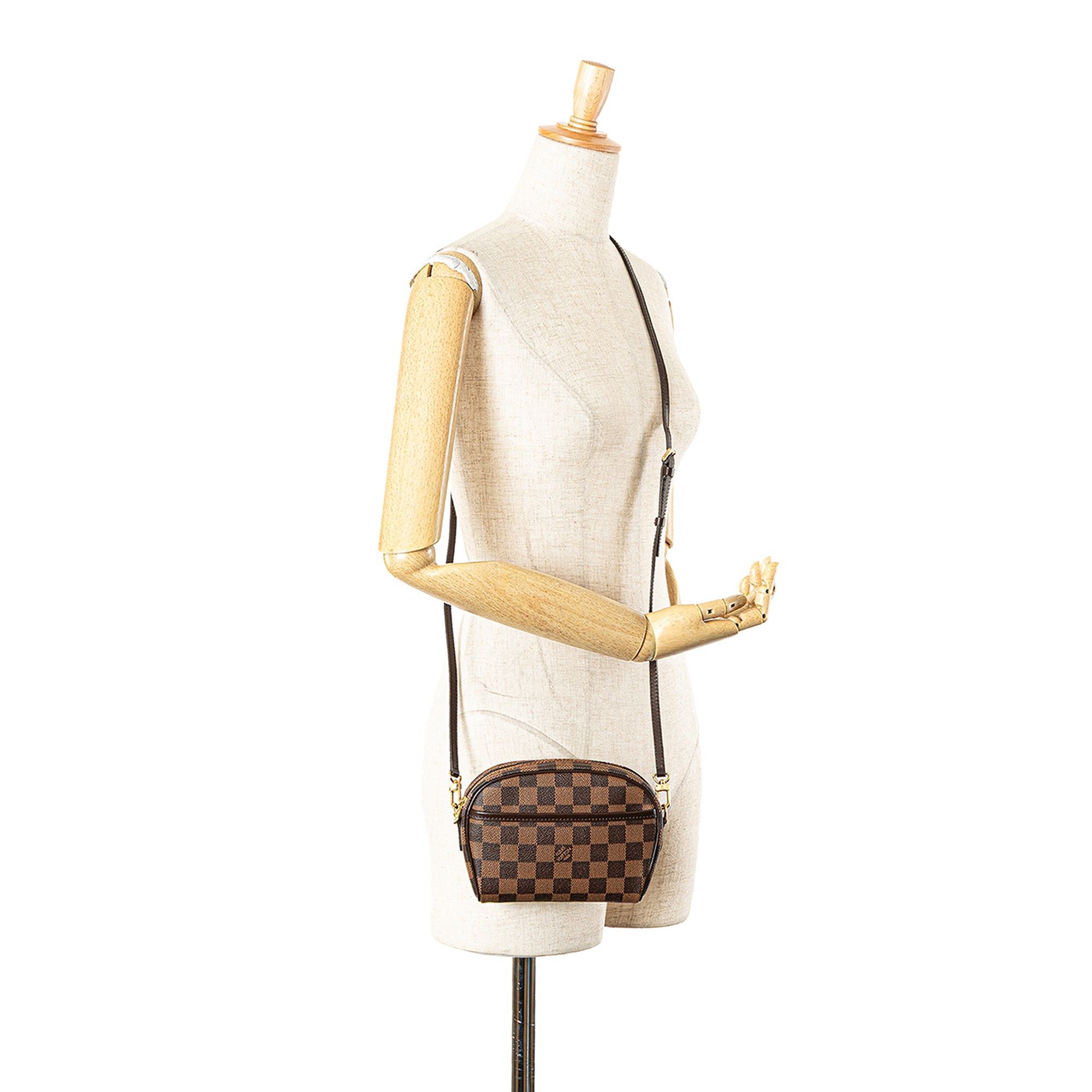 Louis Vuitton Louis Vuitton Damier Ebene Ipanema Pochette Brown Size ONE SIZE - 11 Thumbnail