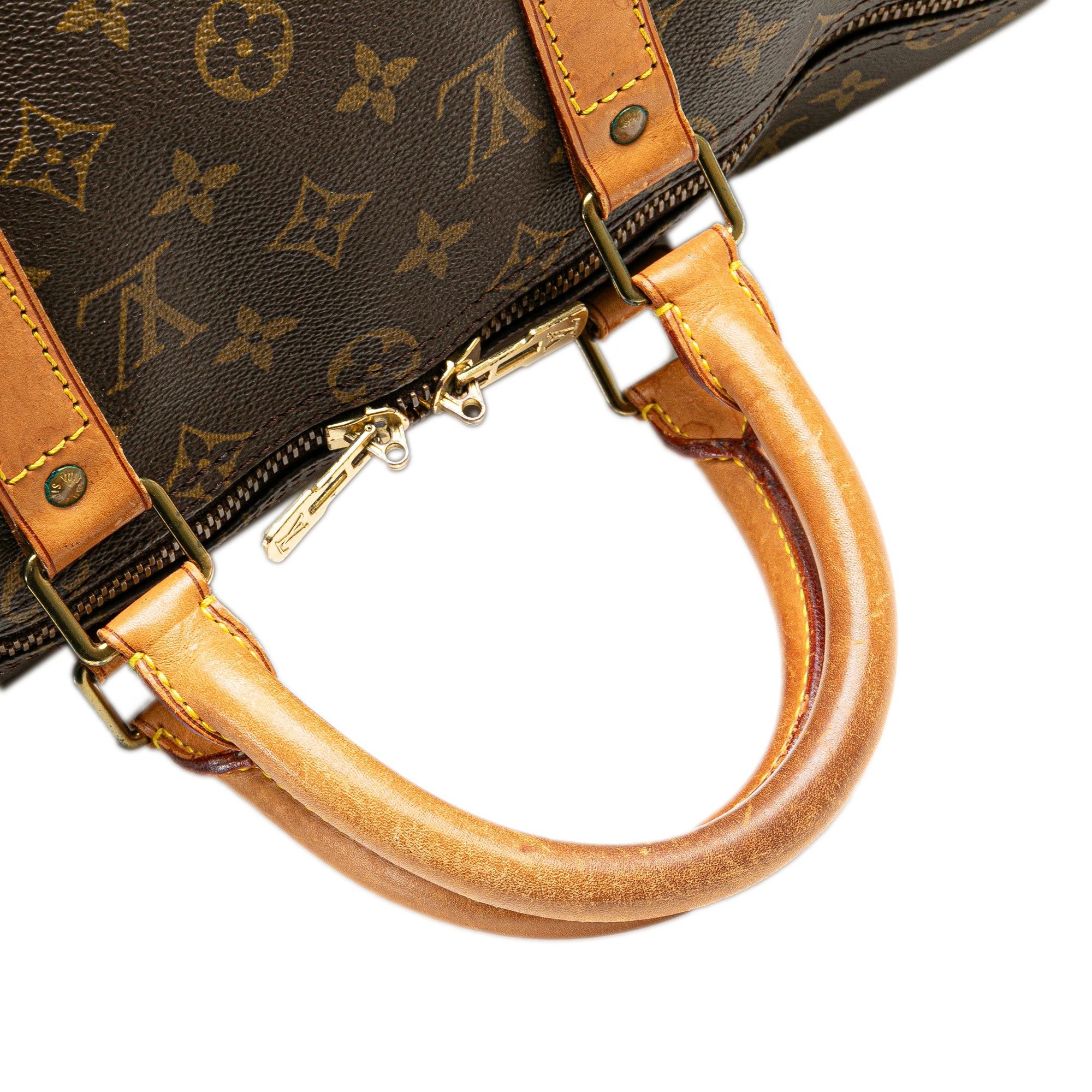 Louis Vuitton Louis Vuitton Monogram Keepall 50 Brown Size ONE SIZE - 12 Thumbnail