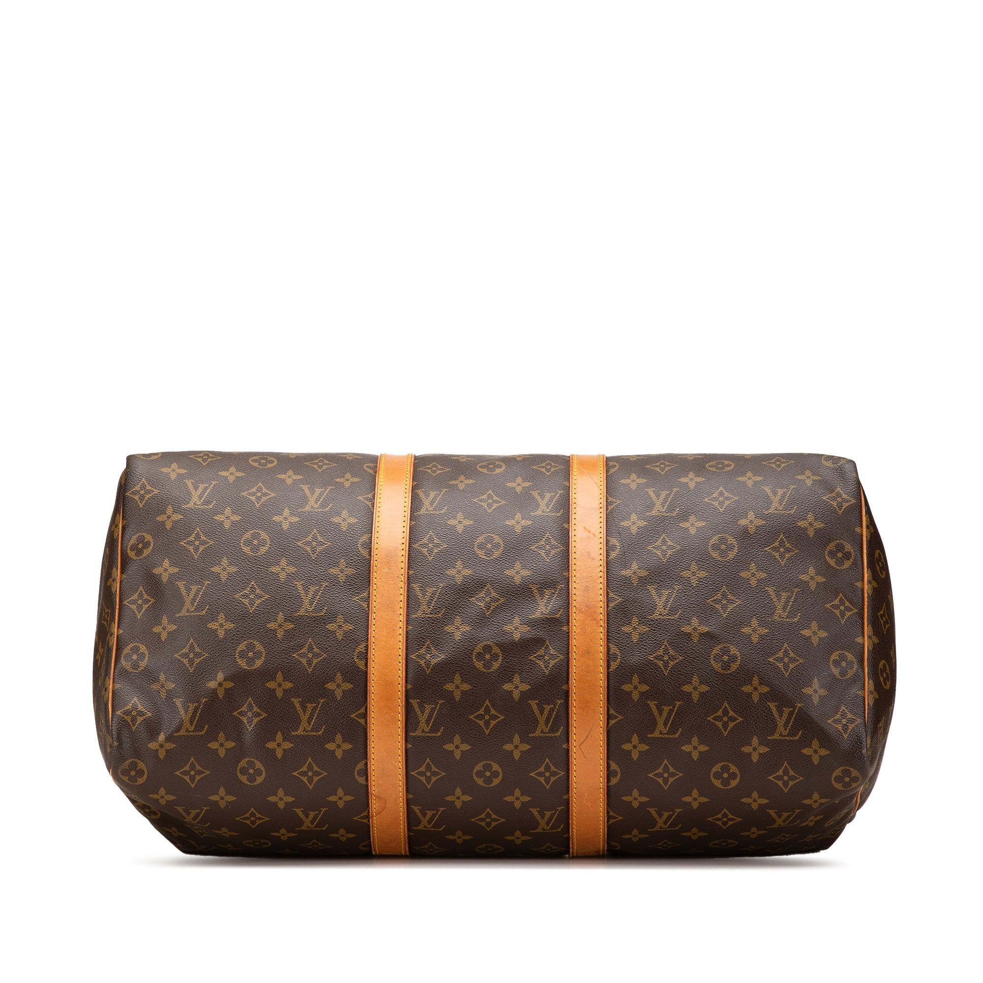 Louis Vuitton Louis Vuitton Monogram Keepall 50 Brown Size ONE SIZE - 3 Thumbnail