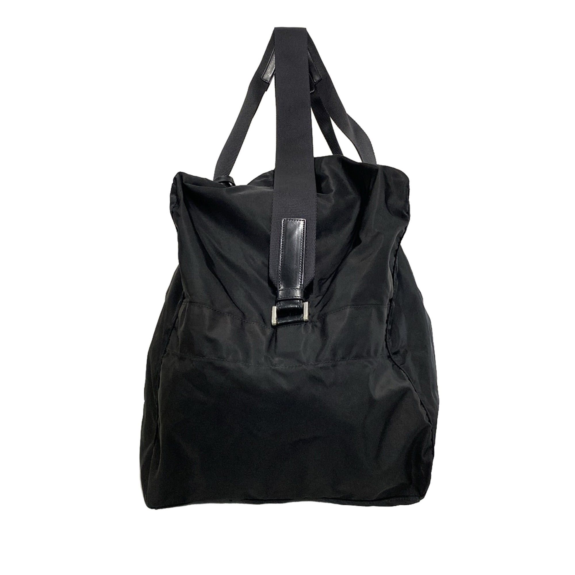 Prada Prada Tessuto Travel Bag Black Size ONE SIZE - 3 Thumbnail