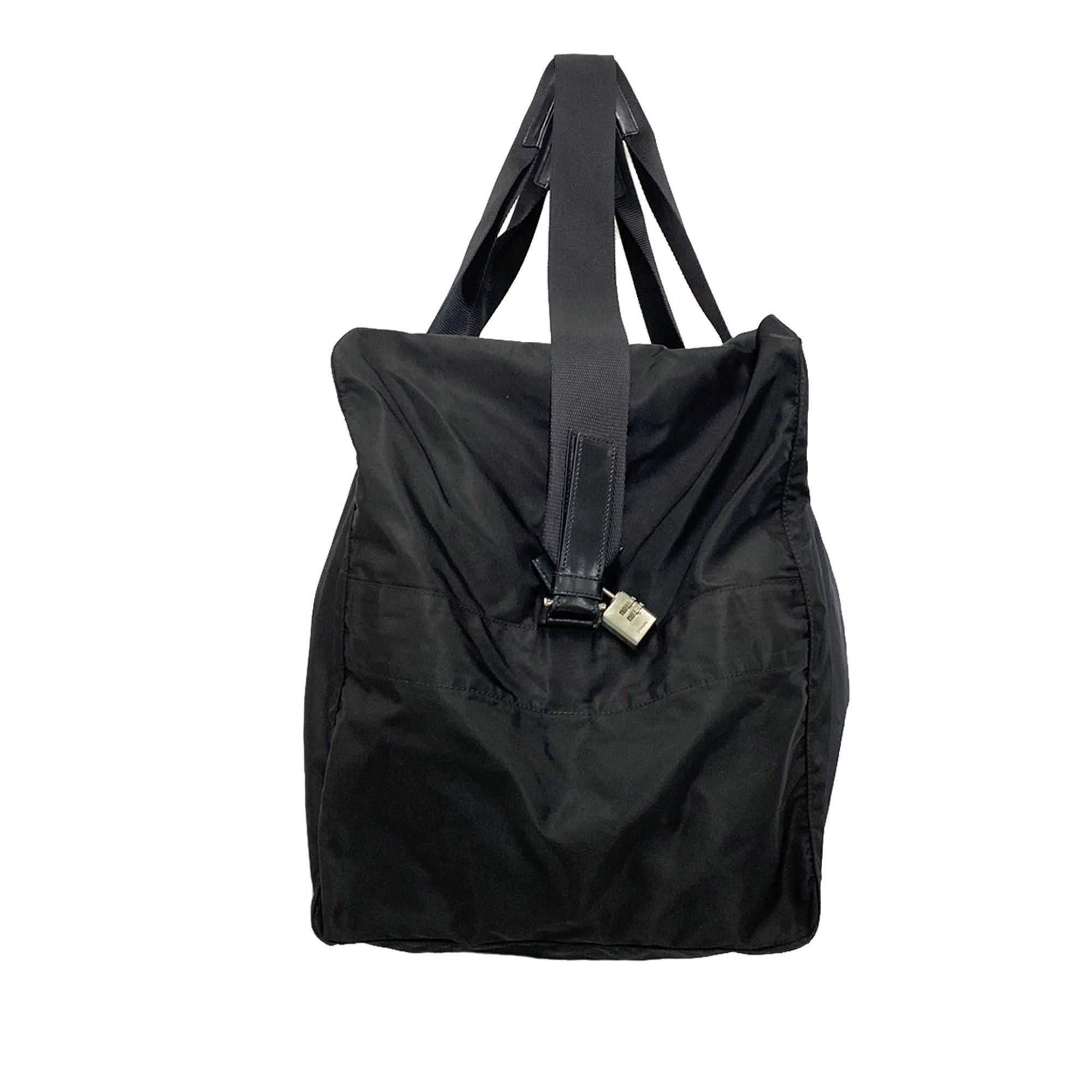 Prada Prada Tessuto Travel Bag Black Size ONE SIZE - 2 Thumbnail