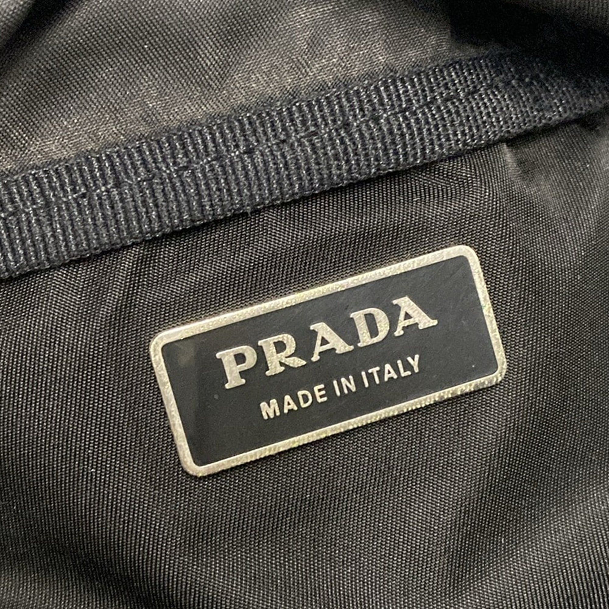 Prada Prada Tessuto Travel Bag Black Size ONE SIZE - 7 Thumbnail
