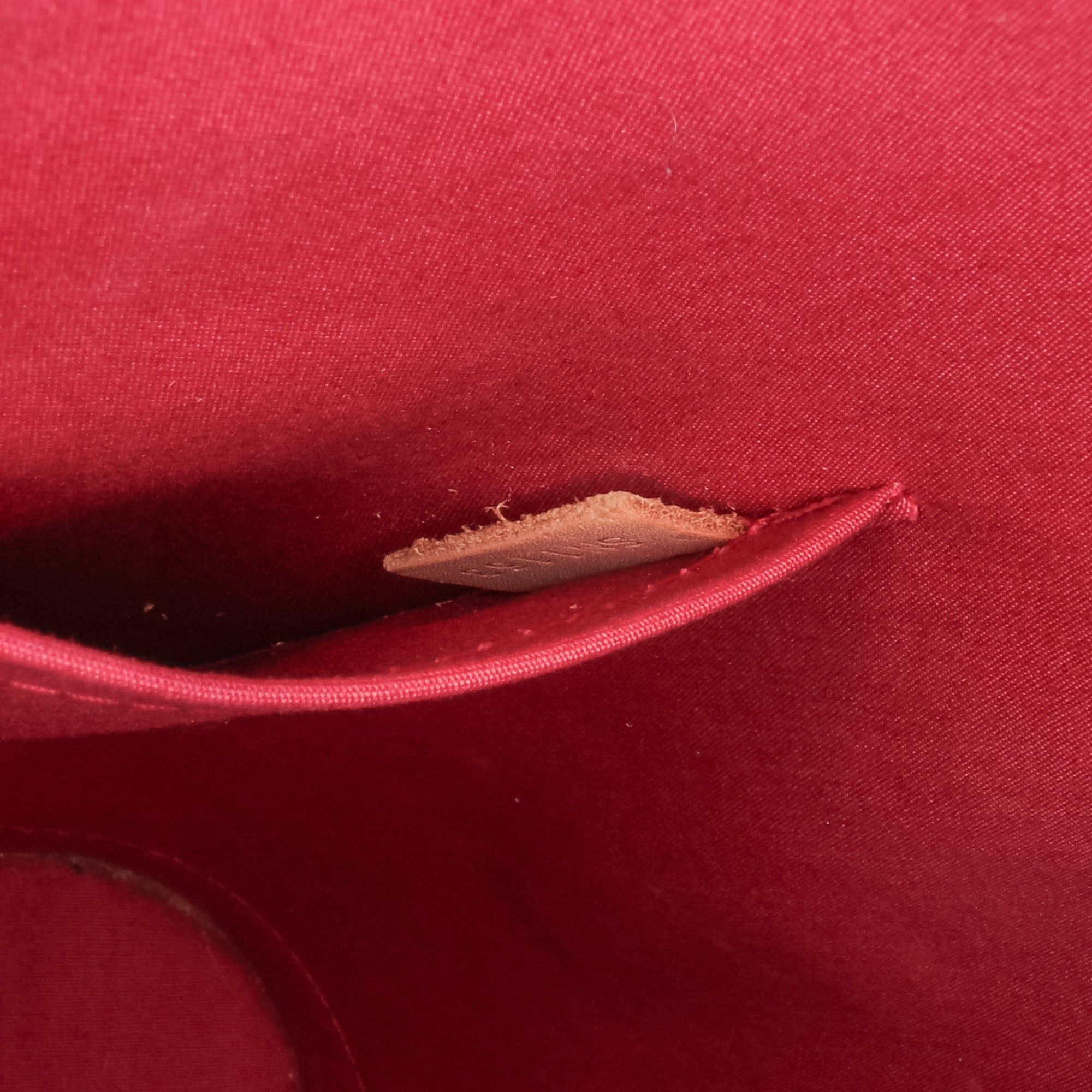 Louis Vuitton Louis Vuitton Monogram Vernis Alma GM Red Size ONE SIZE - 6 Thumbnail