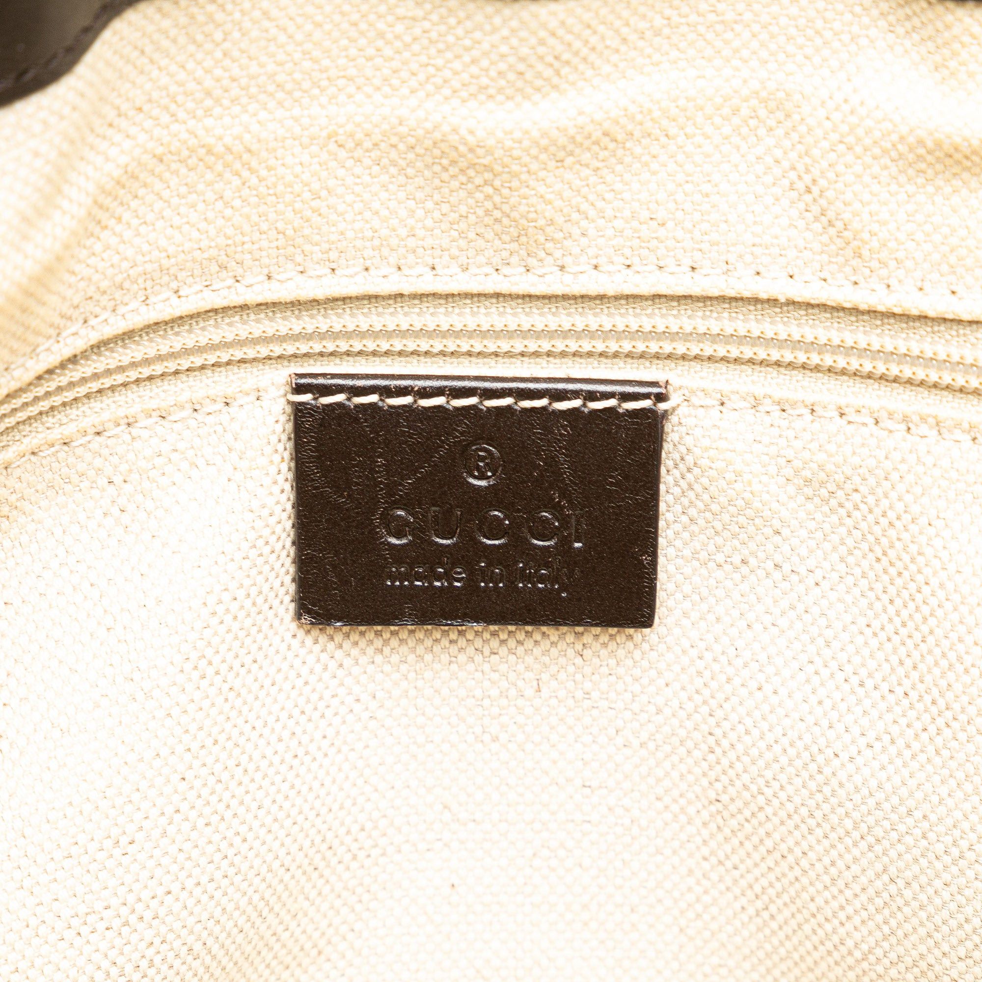 Gucci Gucci GG Canvas Sukey Satchel Brown Size ONE SIZE - 5 Thumbnail