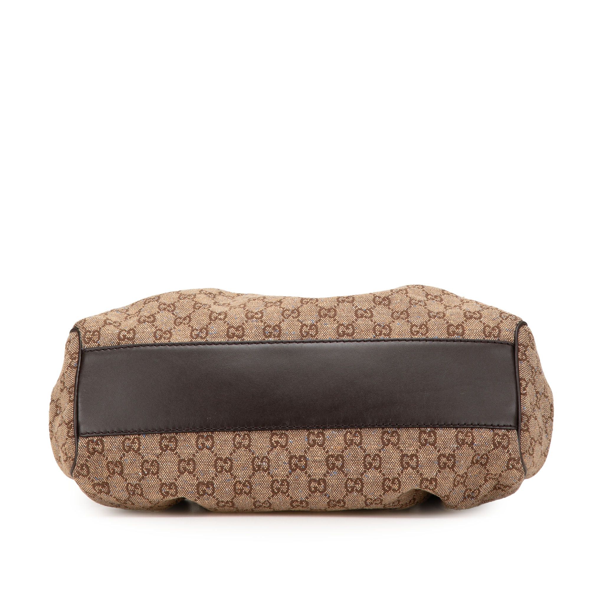 Gucci Gucci Medium GG Canvas Sukey Tote Brown Size ONE SIZE - 3 Thumbnail