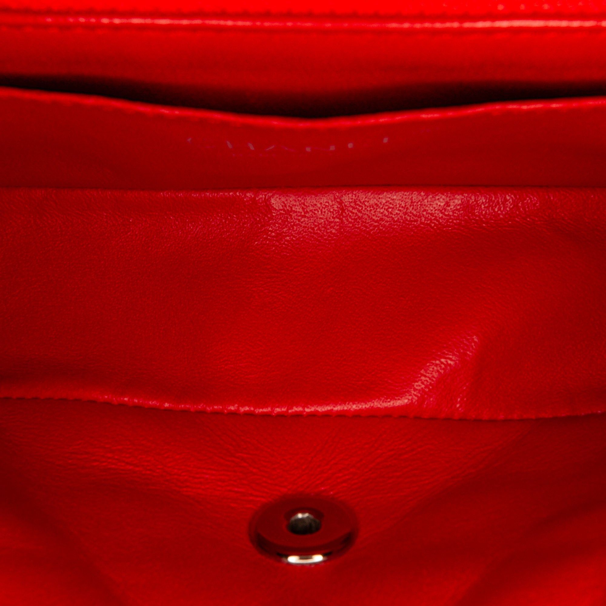 Chanel Chanel New Mini Classic Lambskin Single Flap Red Size ONE SIZE - 6 Thumbnail
