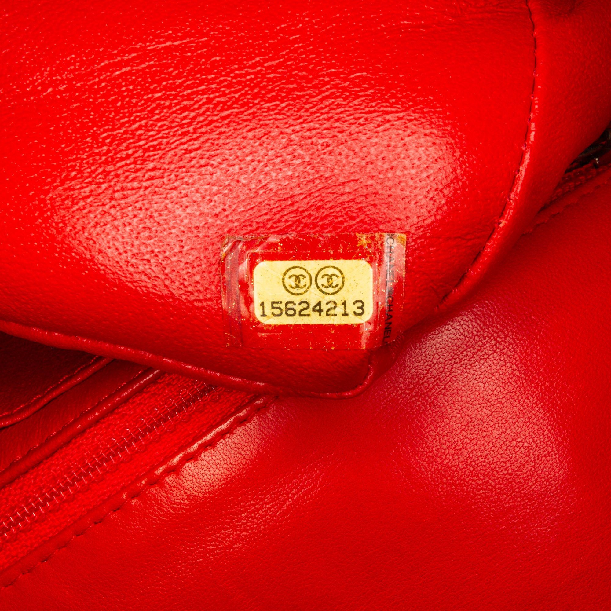 Chanel Chanel New Mini Classic Lambskin Single Flap Red Size ONE SIZE - 8 Thumbnail