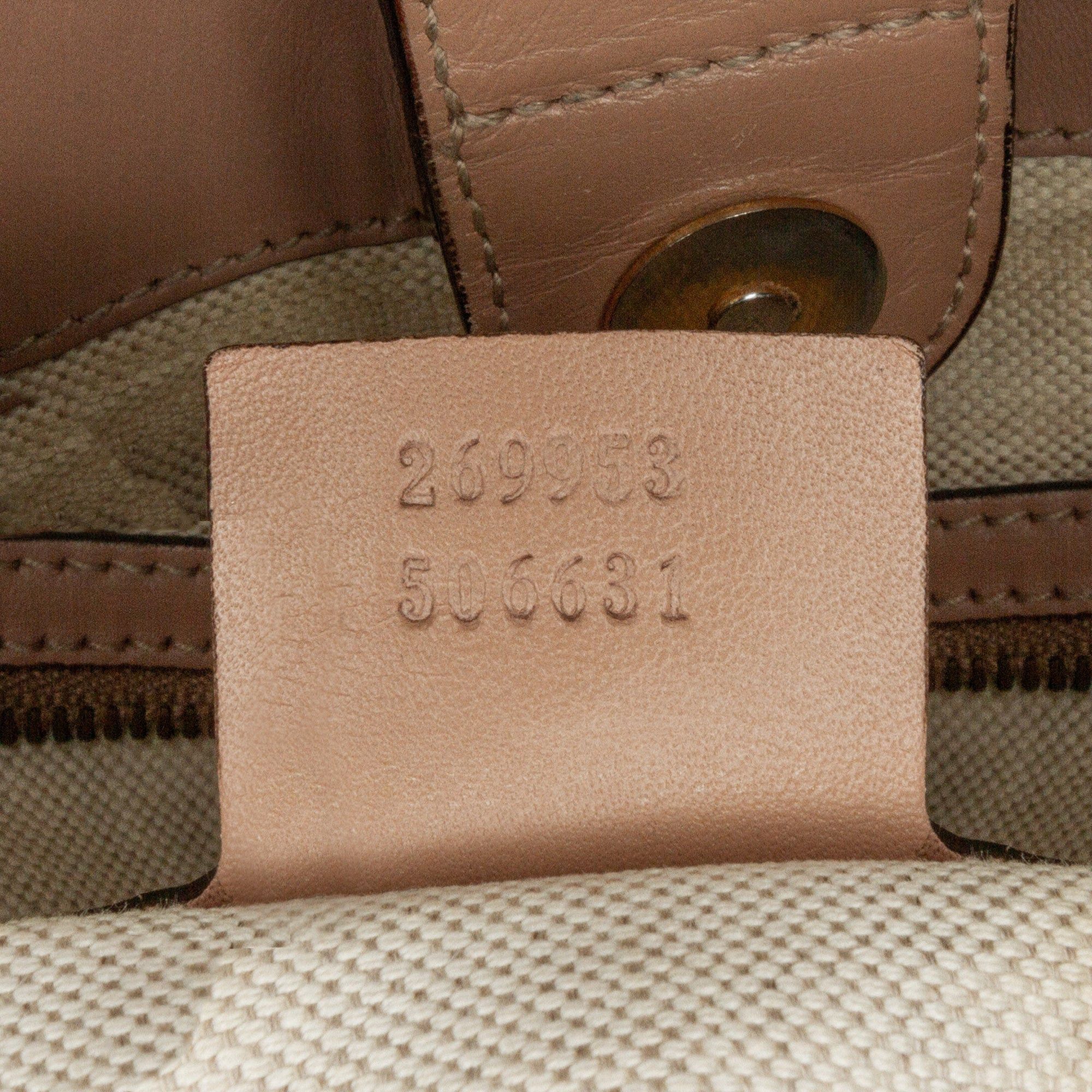 Gucci Gucci Guccissima Scarlett Tote Brown Size ONE SIZE - 8 Thumbnail