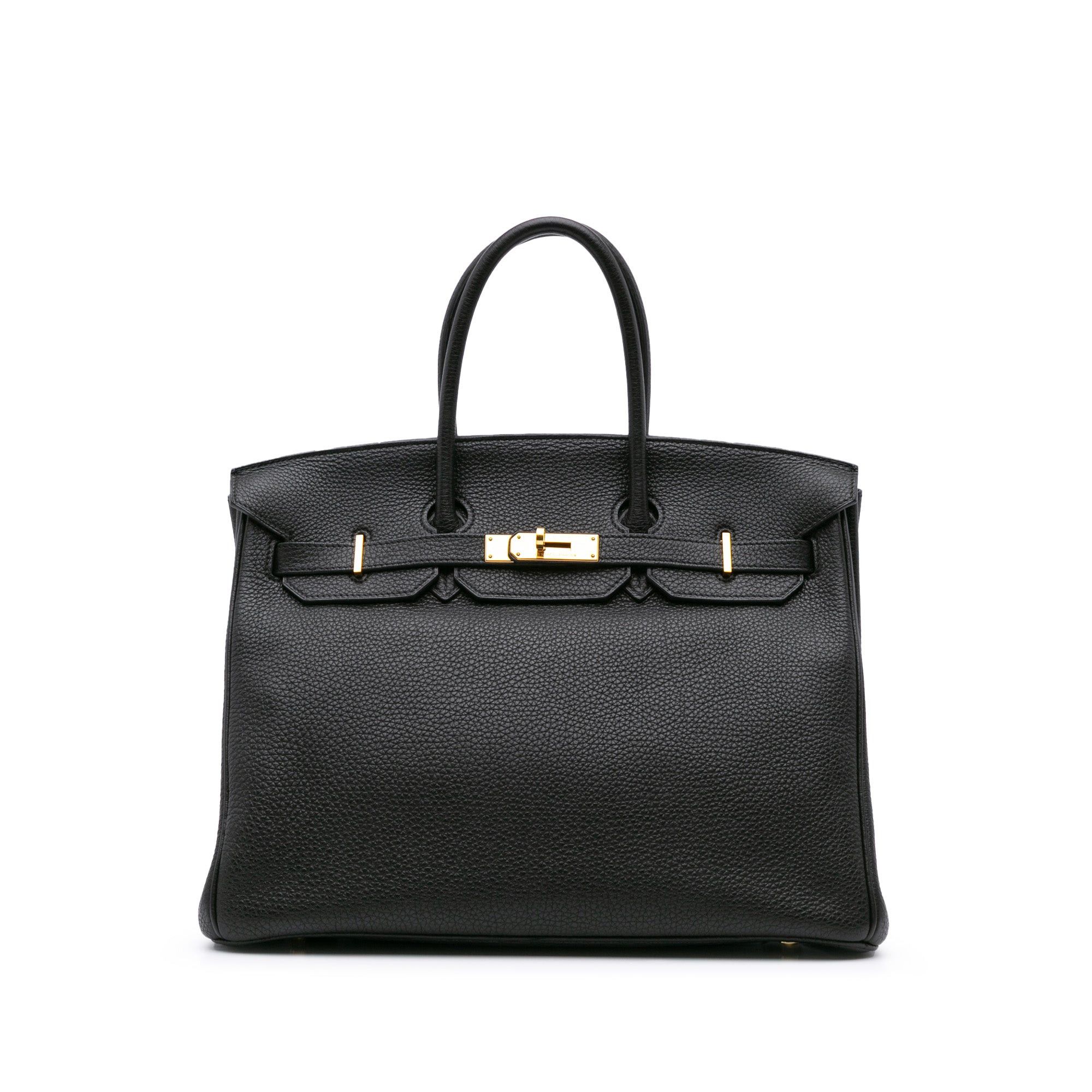 Hermes Hermès Togo Birkin Retourne 35 Black Size ONE SIZE - 10 Thumbnail