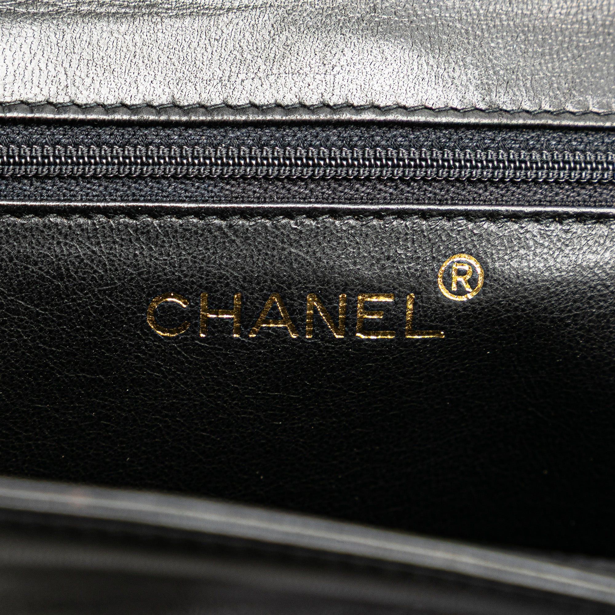 Chanel Chanel CC Quilted Lambskin Full Flap Black Size ONE SIZE - 5 Thumbnail