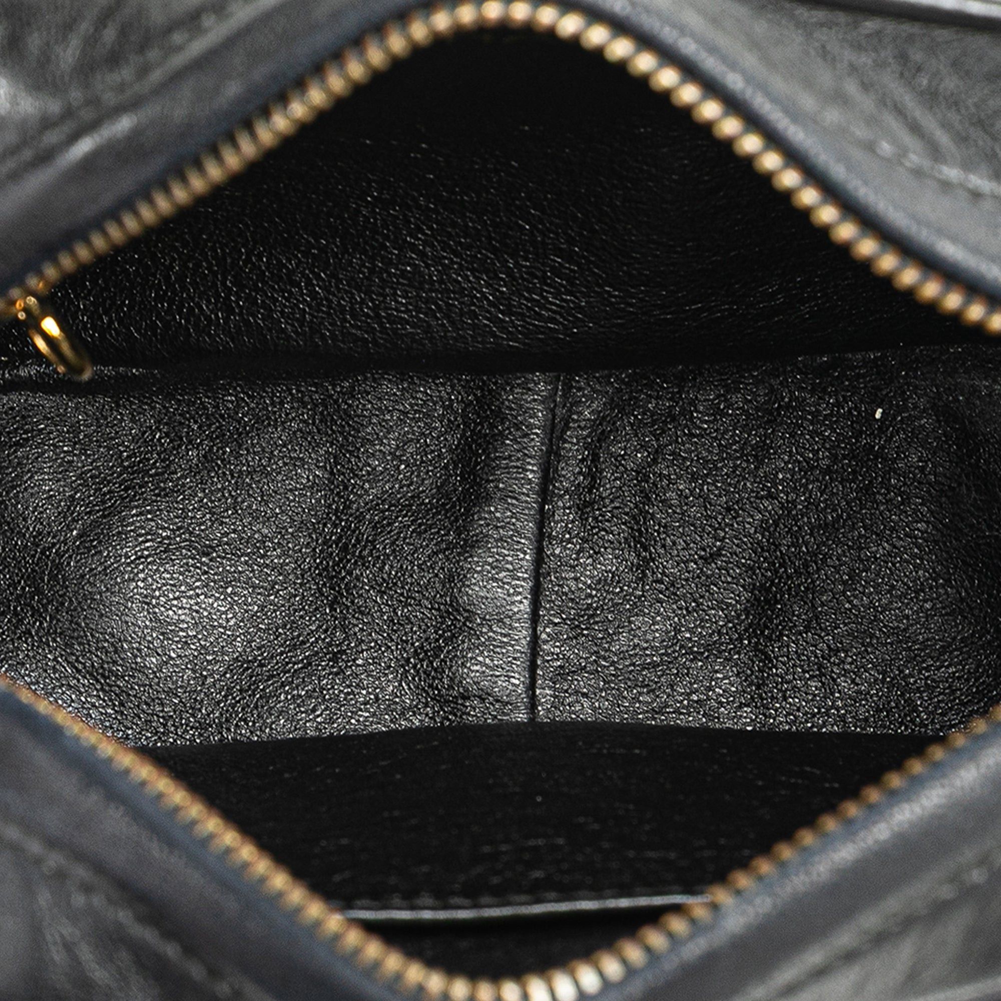 Chanel Chanel Mini CC Lambskin Tassel Camera Bag Black Size ONE SIZE - 4 Thumbnail