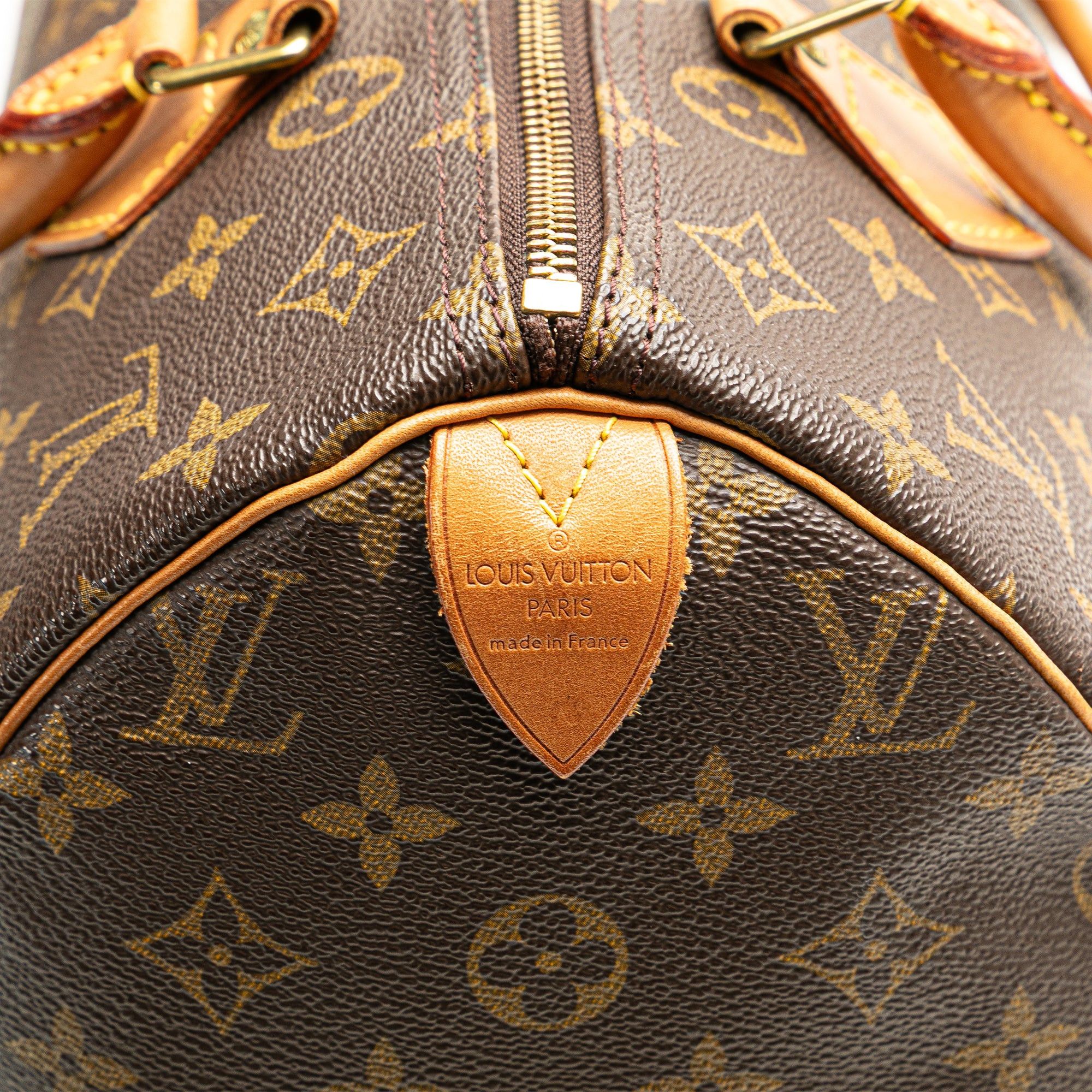 Louis Vuitton Louis Vuitton Monogram Speedy 30 Brown Size ONE SIZE - 6 Thumbnail