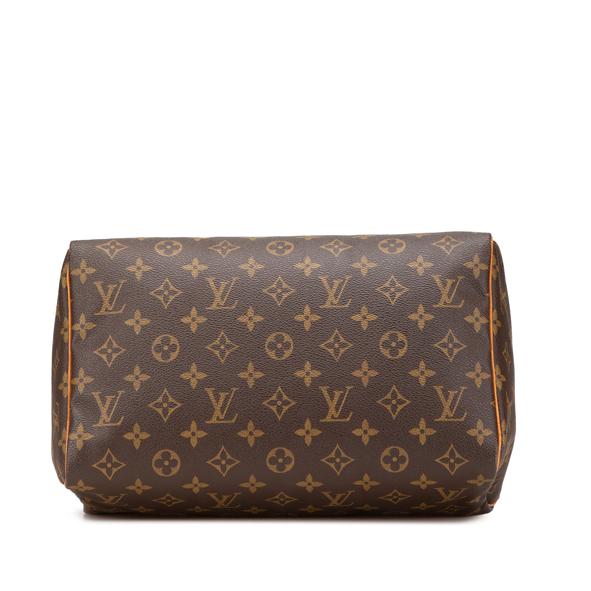 Louis Vuitton Louis Vuitton Monogram Speedy 30 Brown Size ONE SIZE - 3 Thumbnail