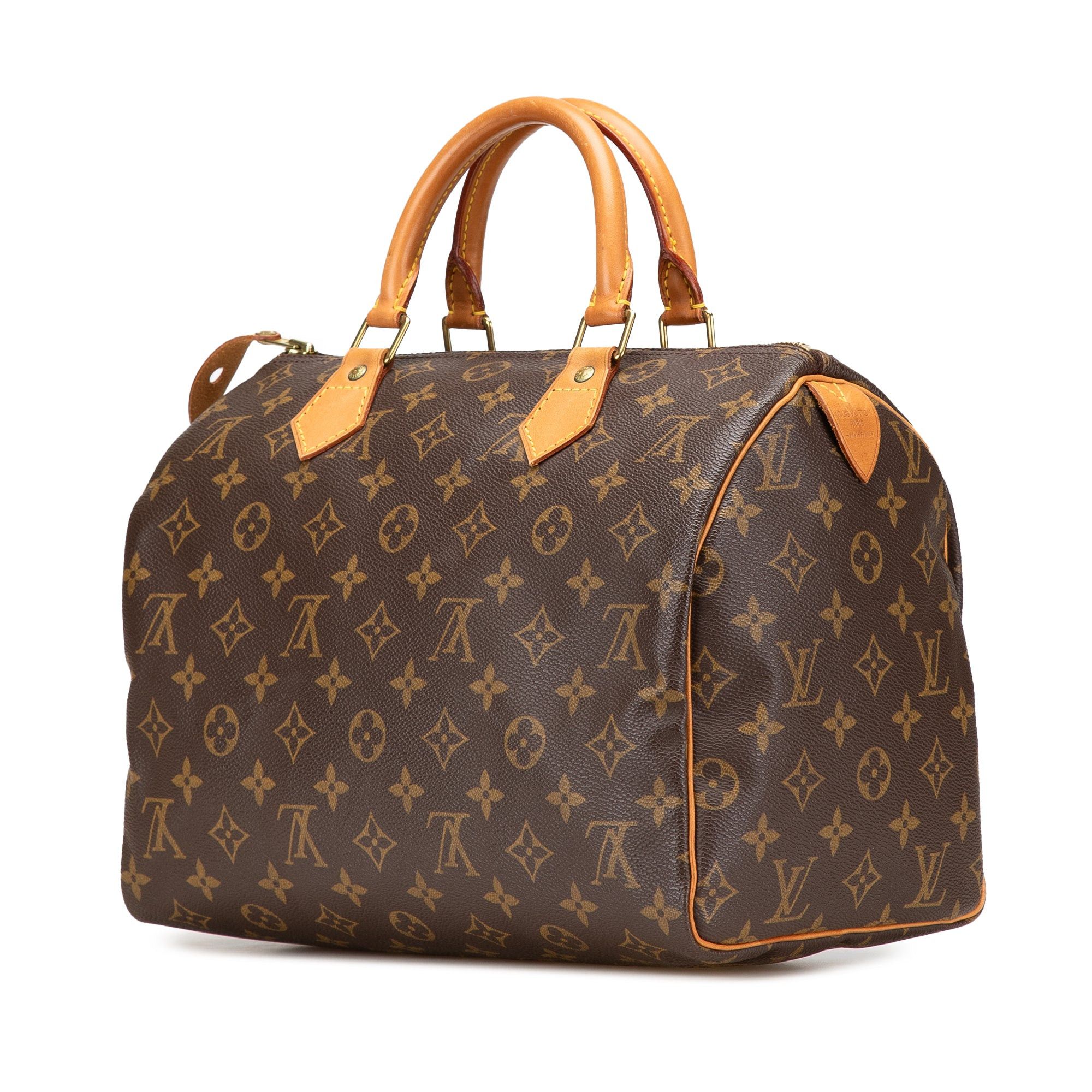 Louis Vuitton Louis Vuitton Monogram Speedy 30 Brown Size ONE SIZE - 2 Thumbnail