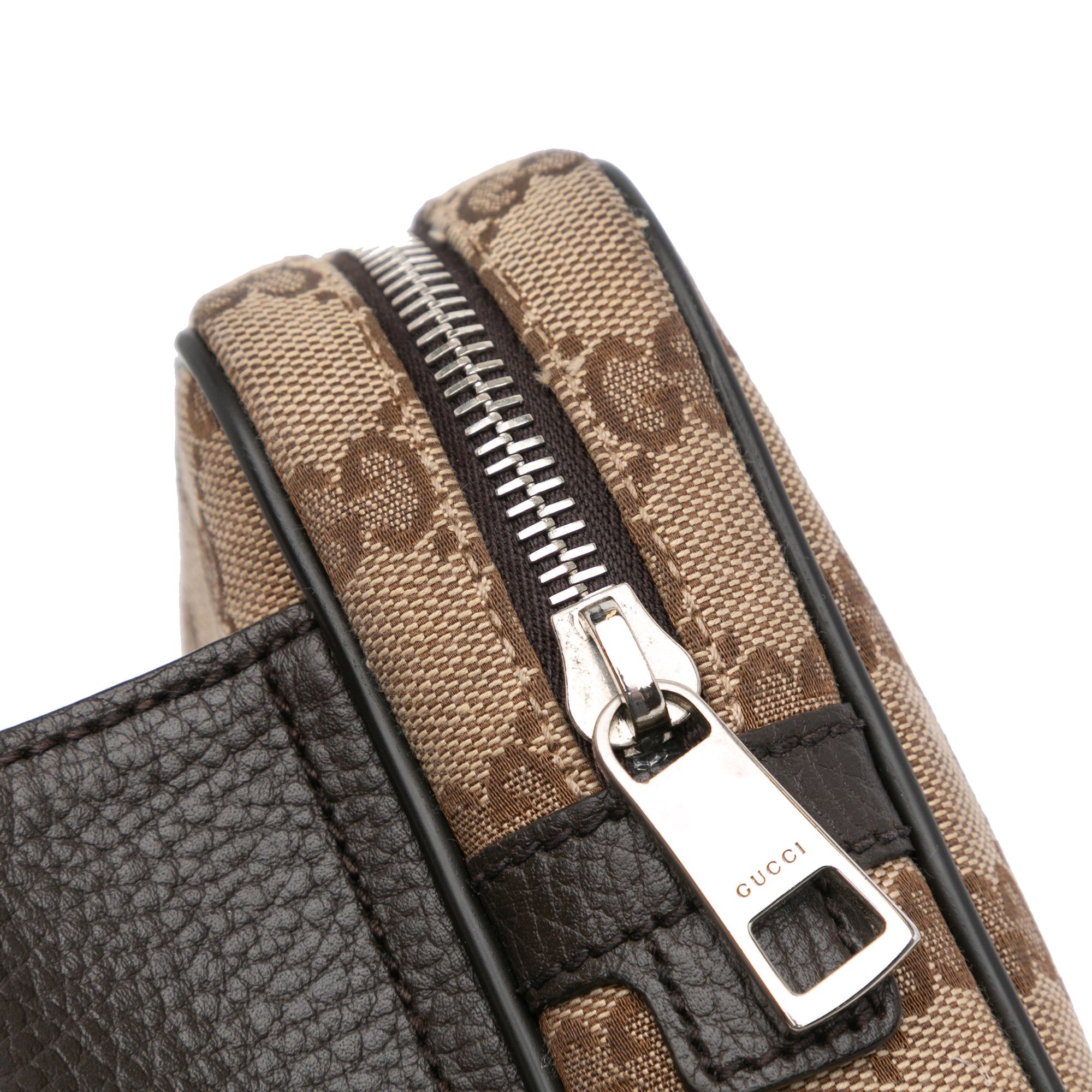 Gucci Gucci GG Canvas Belt Bag Brown Size ONE SIZE - 7 Thumbnail