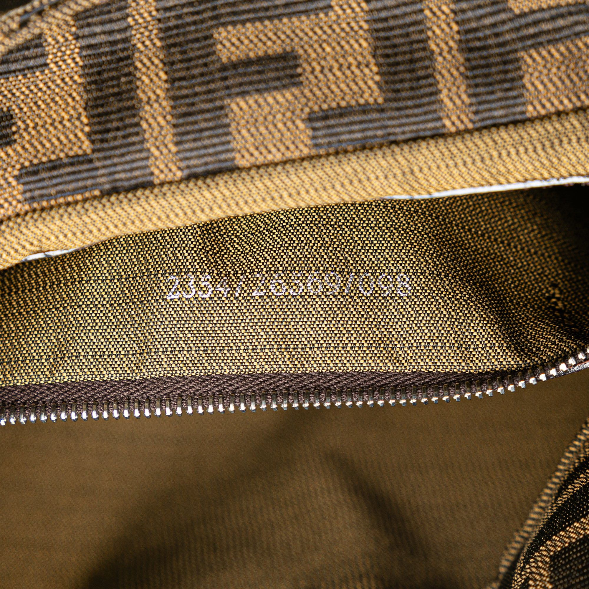 Fendi Fendi Zucca Canvas Shoulder Bag Brown Size ONE SIZE - 6 Thumbnail