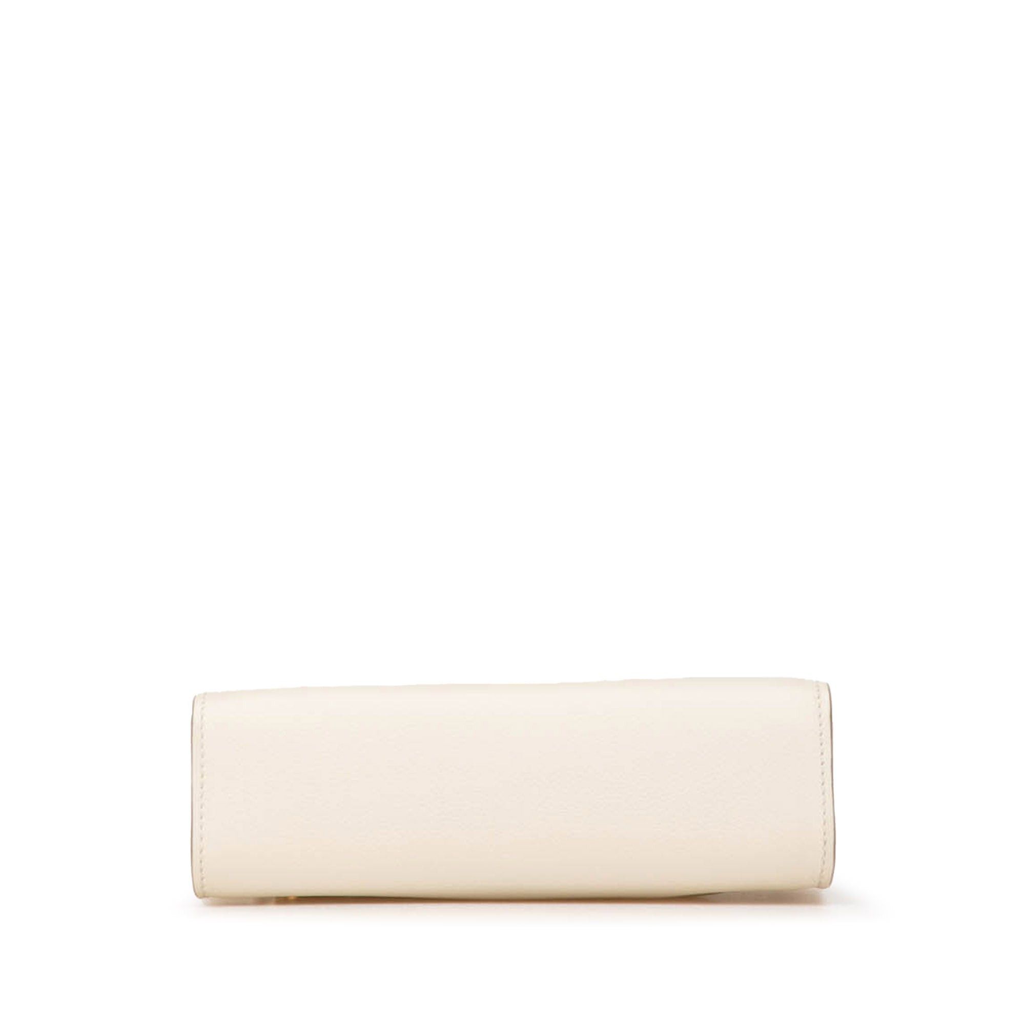 Hermes Hermès Evercolor Zip Chaine d'Ancre Pouch PM White Size ONE SIZE - 3 Thumbnail