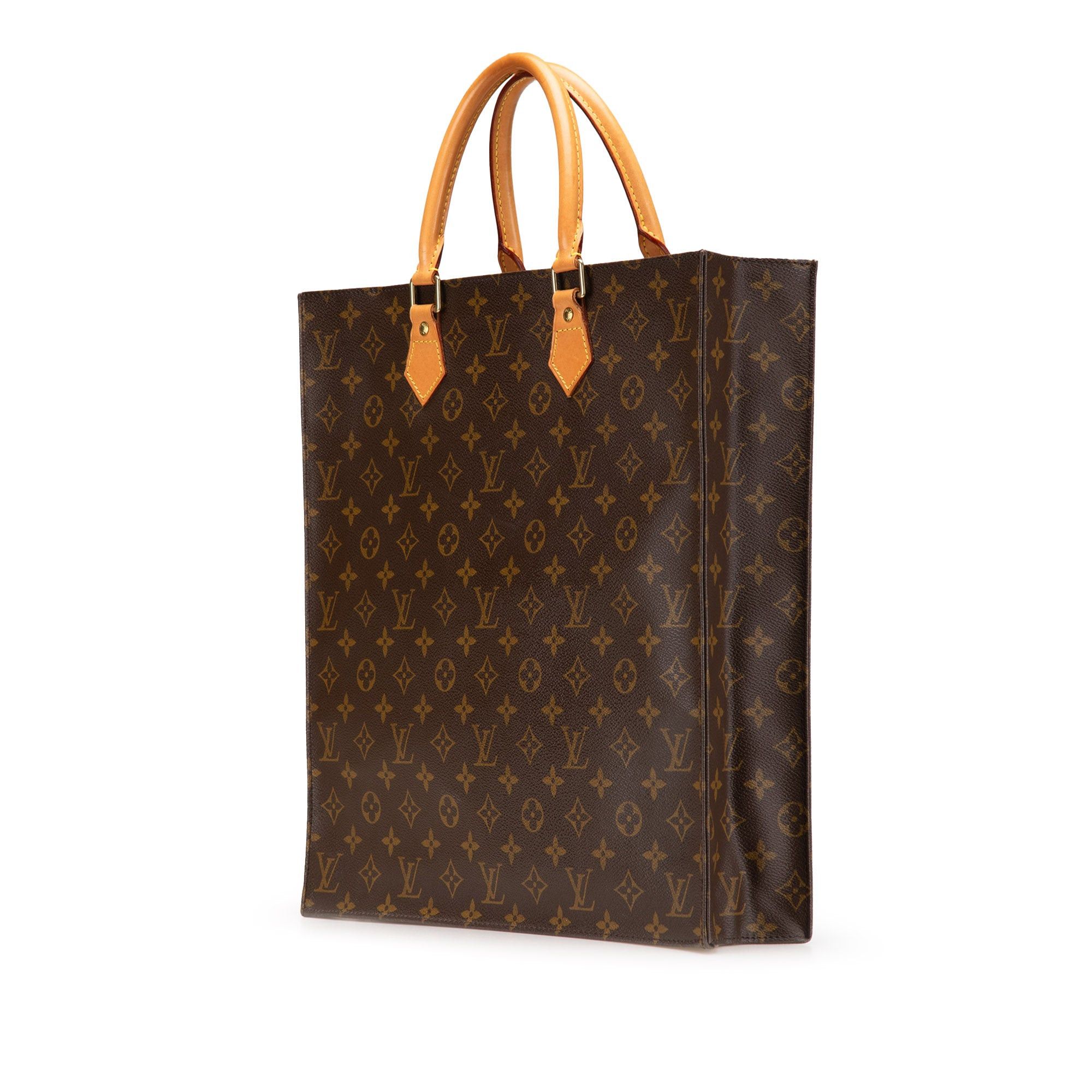 Louis Vuitton Louis Vuitton Monogram Sac Plat Brown Size ONE SIZE - 2 Thumbnail