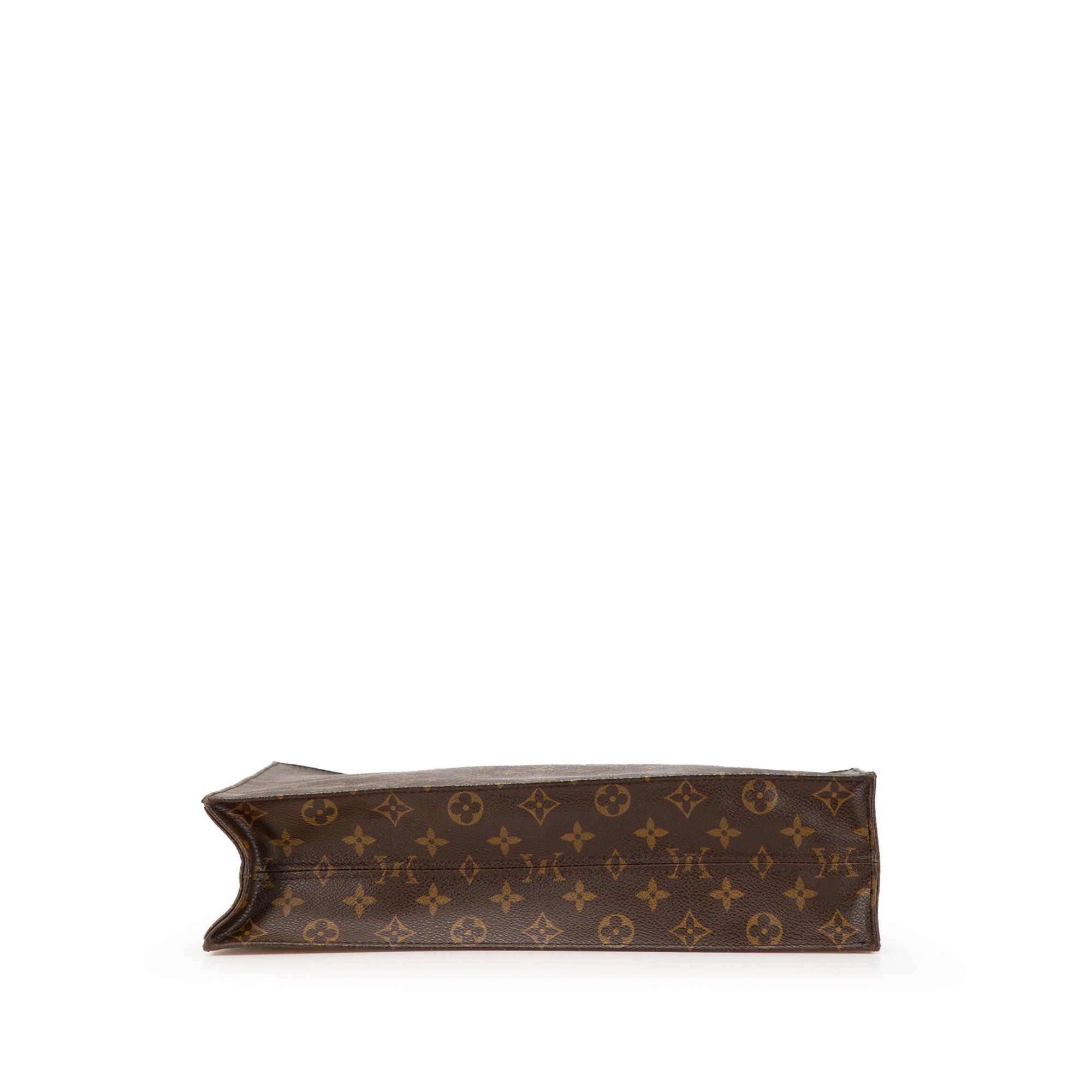 Louis Vuitton Louis Vuitton Monogram Sac Plat Brown Size ONE SIZE - 3 Thumbnail