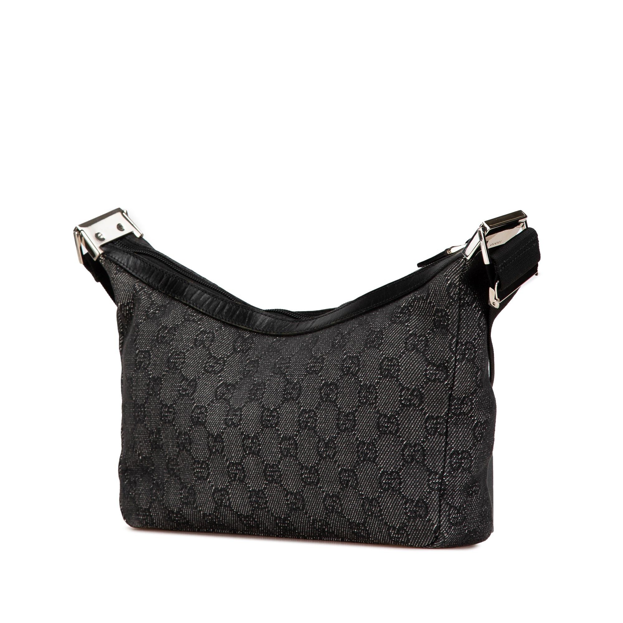 Gucci Gucci GG Canvas Crossbody Gray Size ONE SIZE - 2 Thumbnail