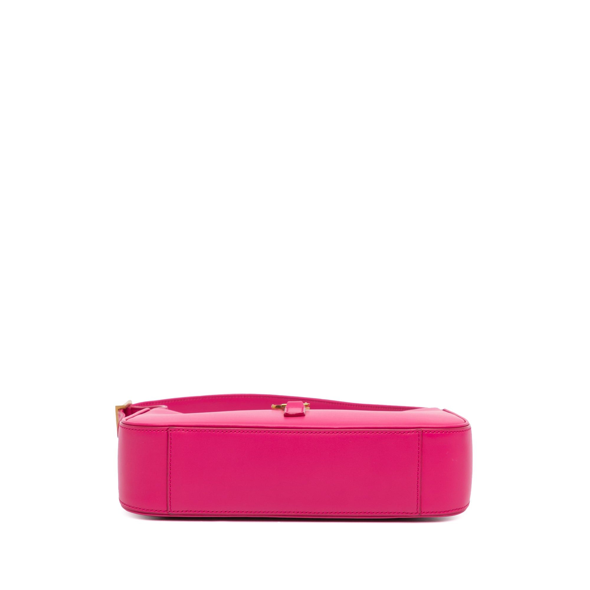 Saint Laurent Paris Saint Laurent Leather Le 5 a 7 Shoulder Bag Pink Size ONE SIZE - 3 Thumbnail