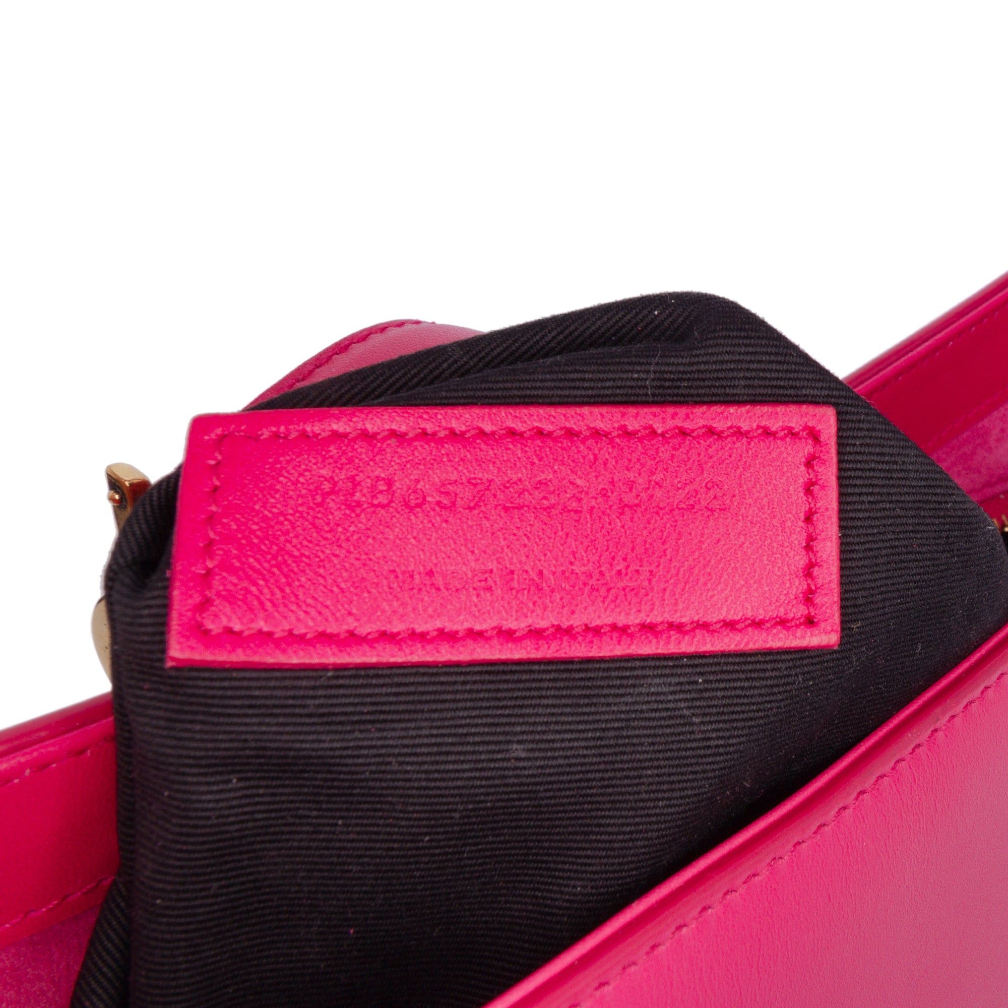 Saint Laurent Paris Saint Laurent Leather Le 5 a 7 Shoulder Bag Pink Size ONE SIZE - 6 Thumbnail