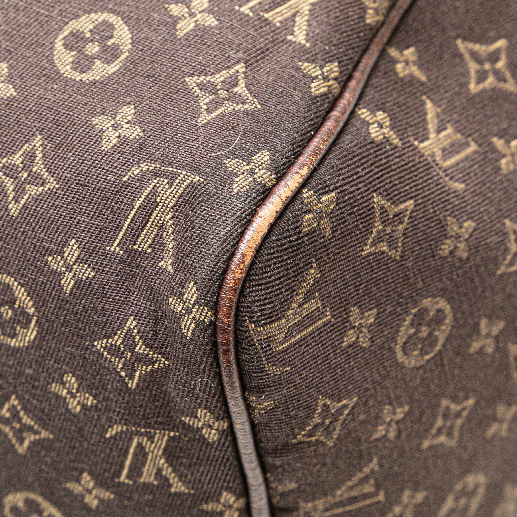Louis Vuitton Louis Vuitton Monogram Mini Lin Speedy 30 Brown Size ONE SIZE - 10 Thumbnail