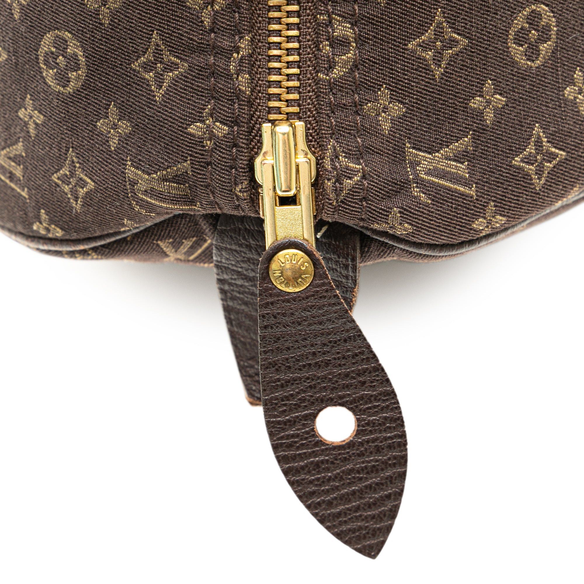 Louis Vuitton Louis Vuitton Monogram Mini Lin Speedy 30 Brown Size ONE SIZE - 7 Thumbnail