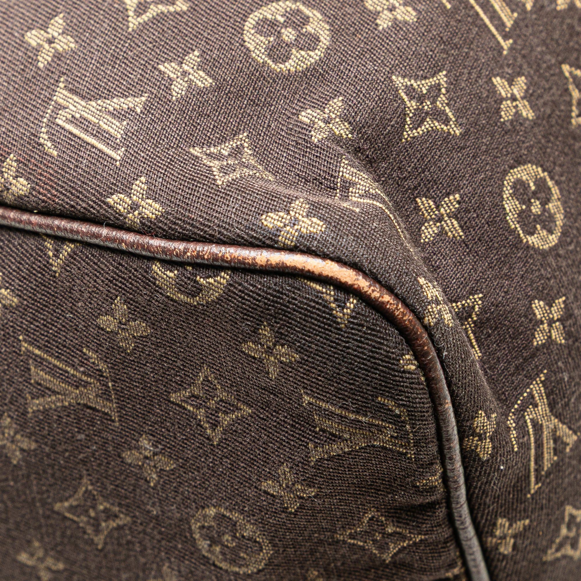 Louis Vuitton Louis Vuitton Monogram Mini Lin Speedy 30 Brown Size ONE SIZE - 9 Thumbnail
