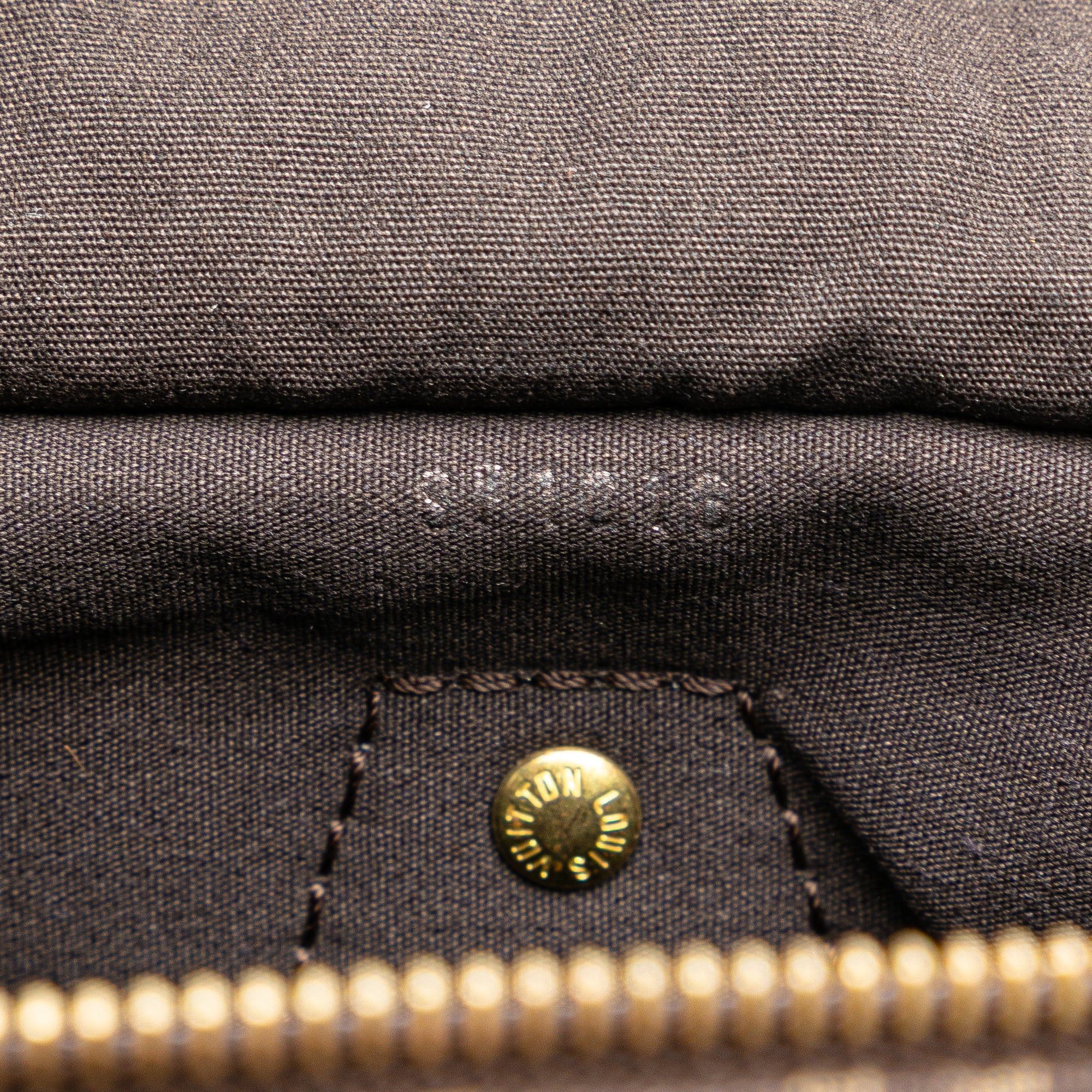 Louis Vuitton Louis Vuitton Monogram Mini Lin Speedy 30 Brown Size ONE SIZE - 6 Thumbnail