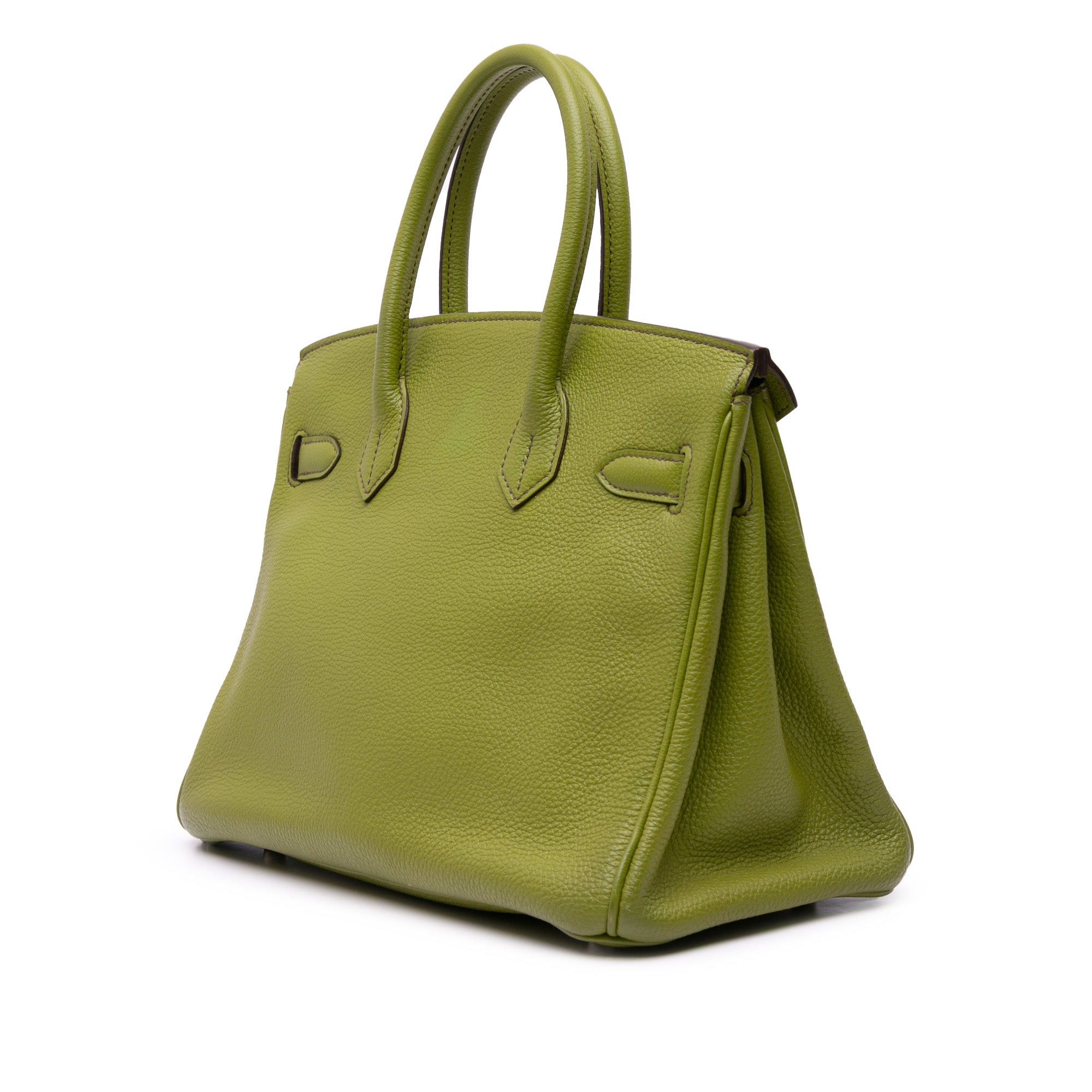 Hermes Hermès Togo Birkin Retourne 30 Green Size ONE SIZE - 2 Thumbnail