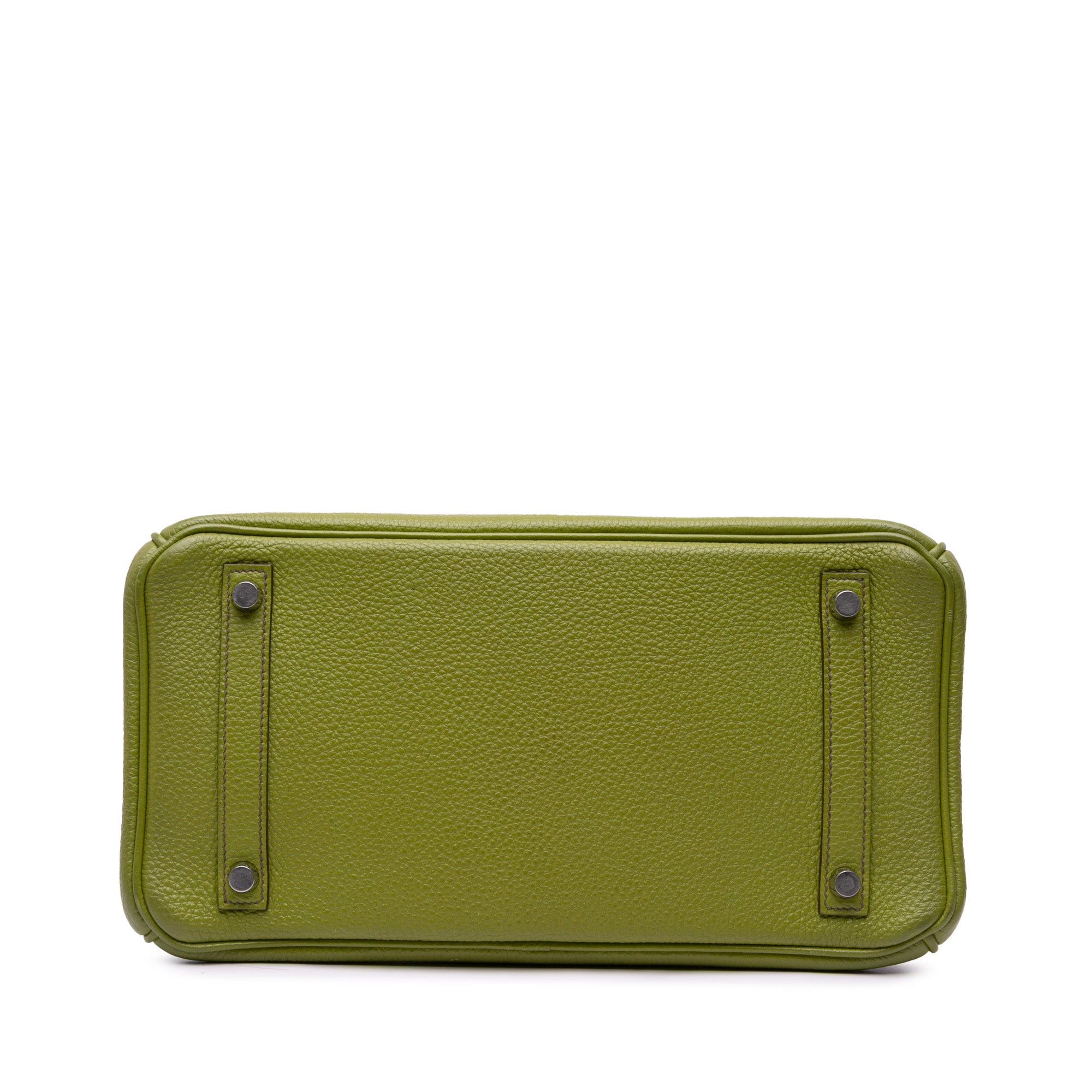 Hermes Hermès Togo Birkin Retourne 30 Green Size ONE SIZE - 3 Thumbnail