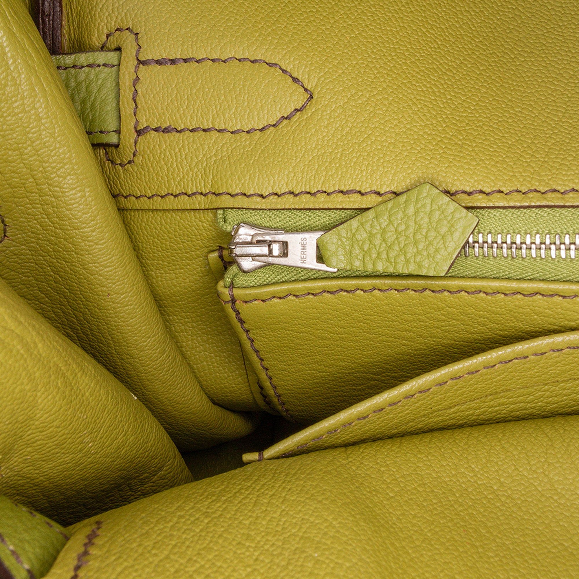 Hermes Hermès Togo Birkin Retourne 30 Green Size ONE SIZE - 6 Thumbnail