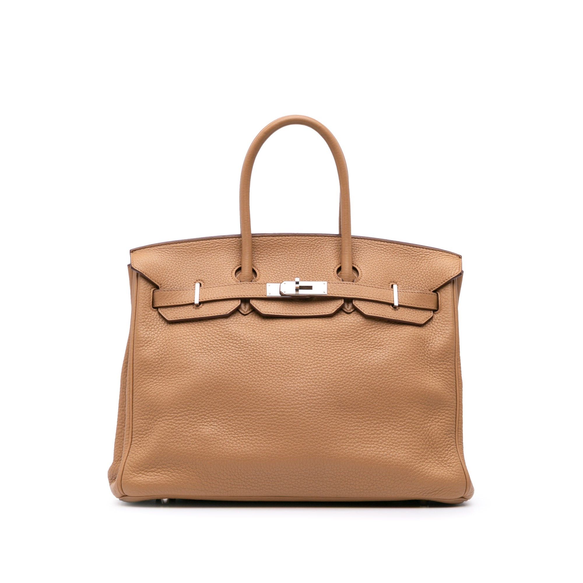 Hermes Hermès Togo Birkin Retourne 35 Brown Size ONE SIZE - 11 Thumbnail