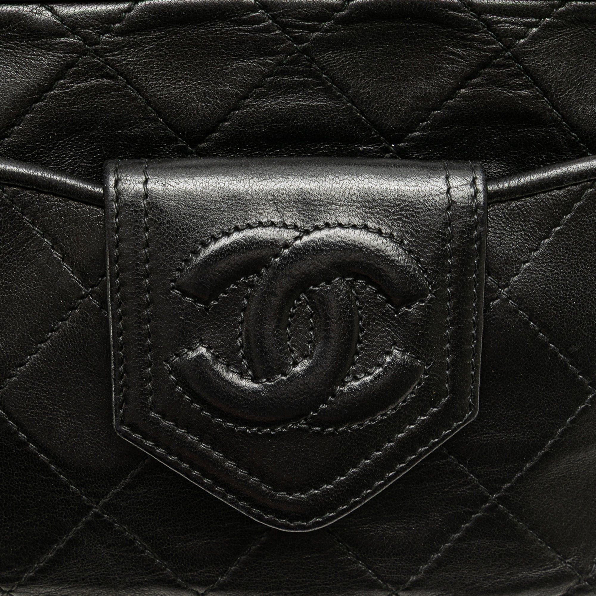 Chanel Chanel CC Quilted Lambskin Tassel Camera Bag Black Size ONE SIZE - 8 Thumbnail