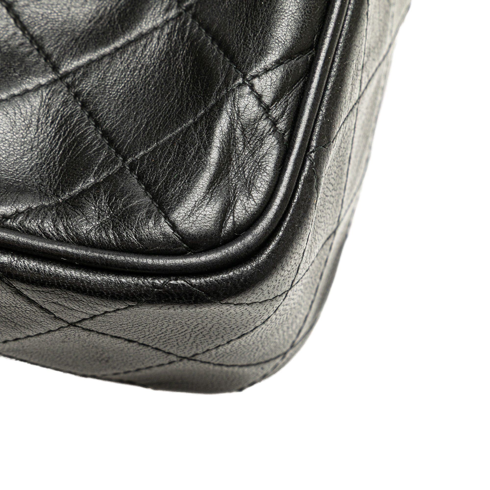 Chanel Chanel CC Quilted Lambskin Tassel Camera Bag Black Size ONE SIZE - 11 Thumbnail
