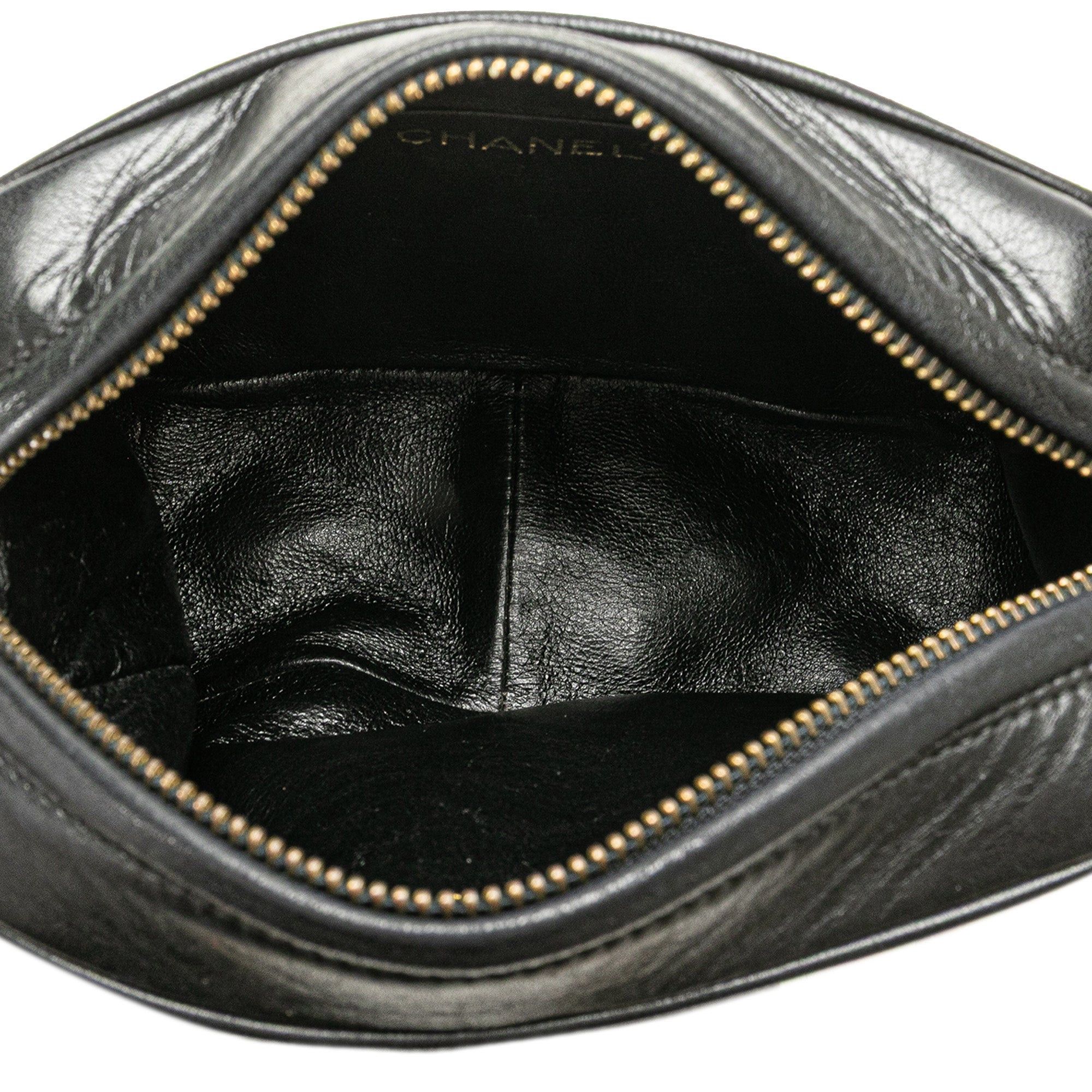 Chanel Chanel CC Quilted Lambskin Tassel Camera Bag Black Size ONE SIZE - 4 Thumbnail