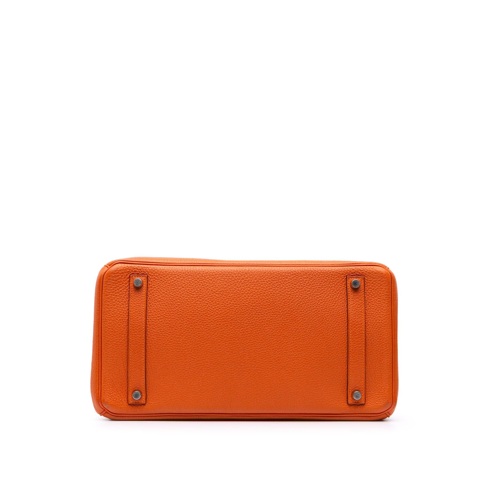 Hermes Hermès Togo Birkin Retourne 35 Orange Size ONE SIZE - 3 Thumbnail