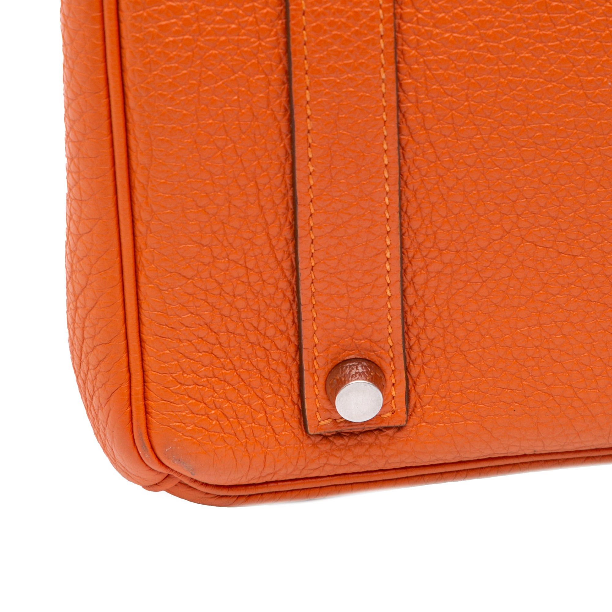 Hermes Hermès Togo Birkin Retourne 35 Orange Size ONE SIZE - 9 Thumbnail