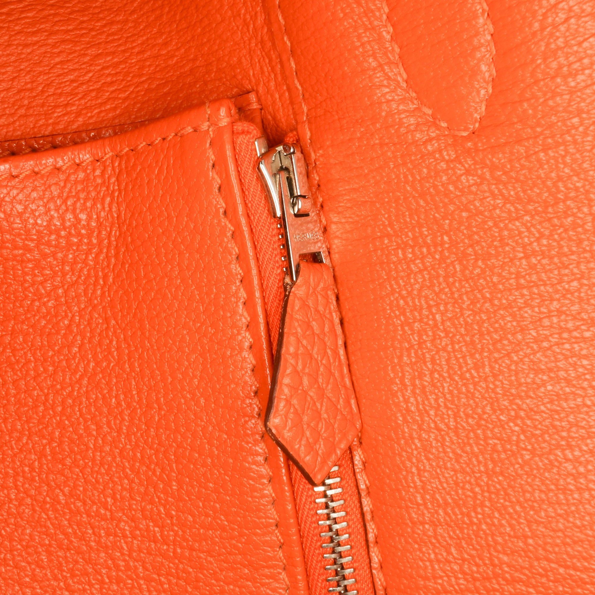 Hermes Hermès Togo Birkin Retourne 35 Orange Size ONE SIZE - 7 Thumbnail