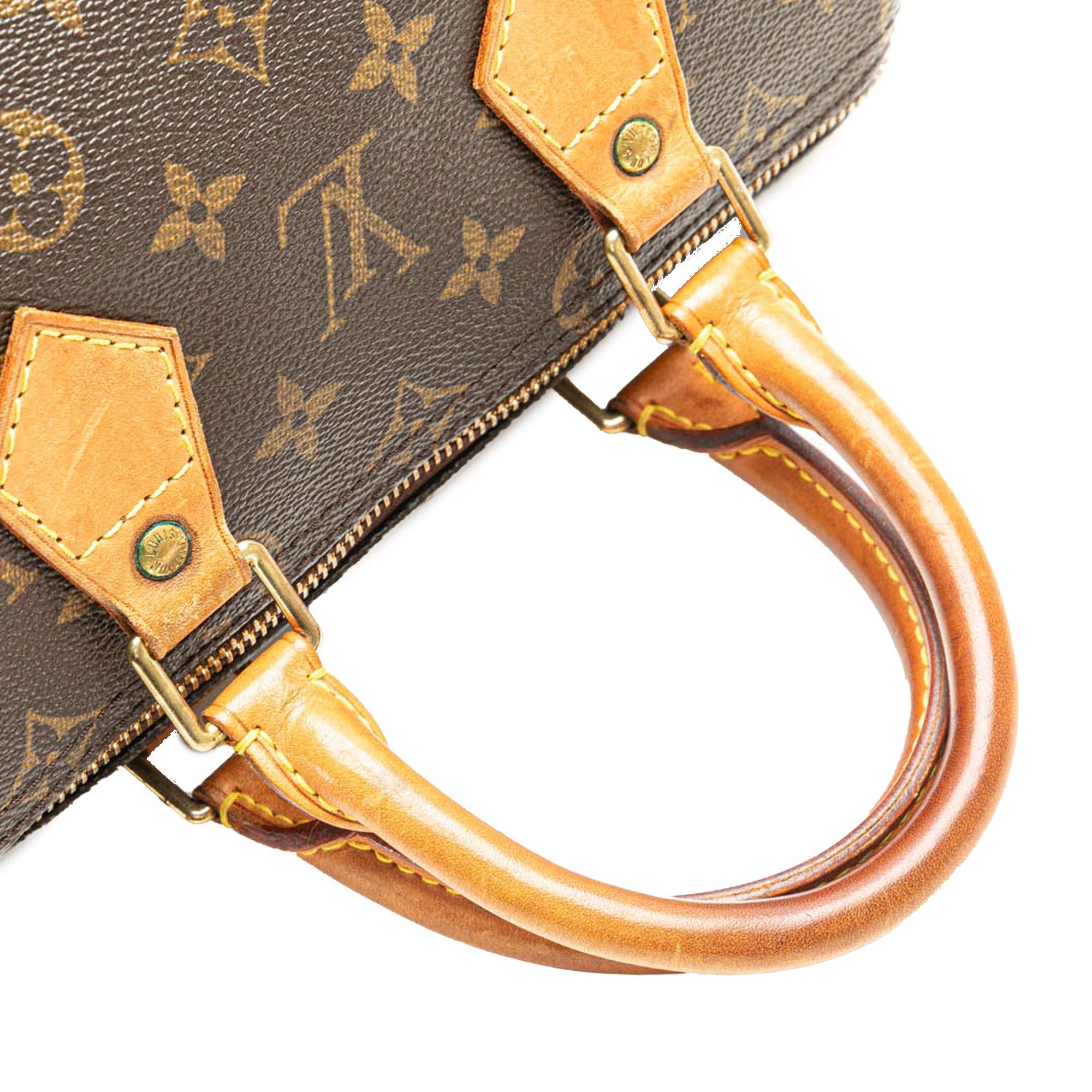 Louis Vuitton Louis Vuitton Monogram Speedy 25 Brown Size ONE SIZE - 11 Thumbnail