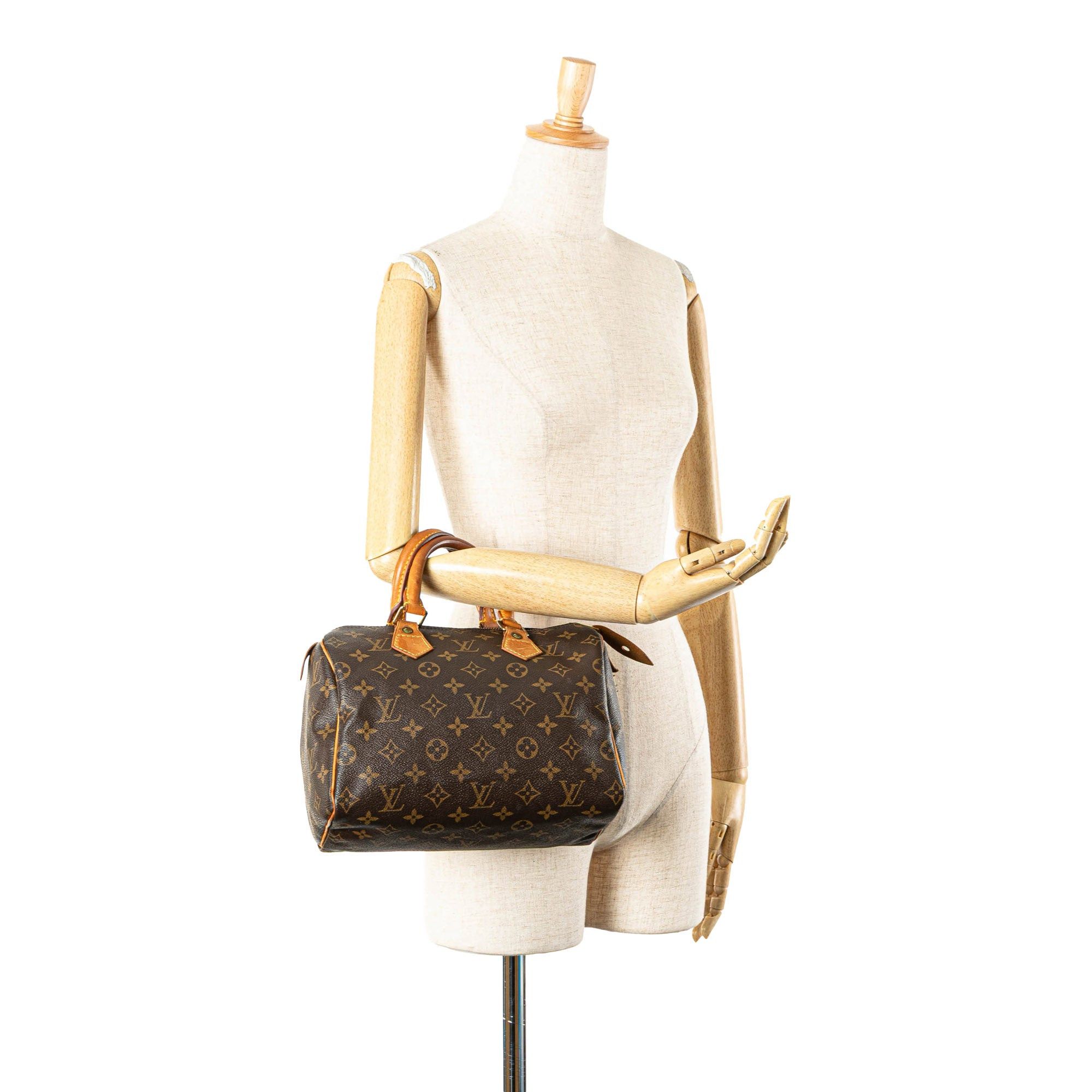 Louis Vuitton Louis Vuitton Monogram Speedy 25 Brown Size ONE SIZE - 12 Thumbnail