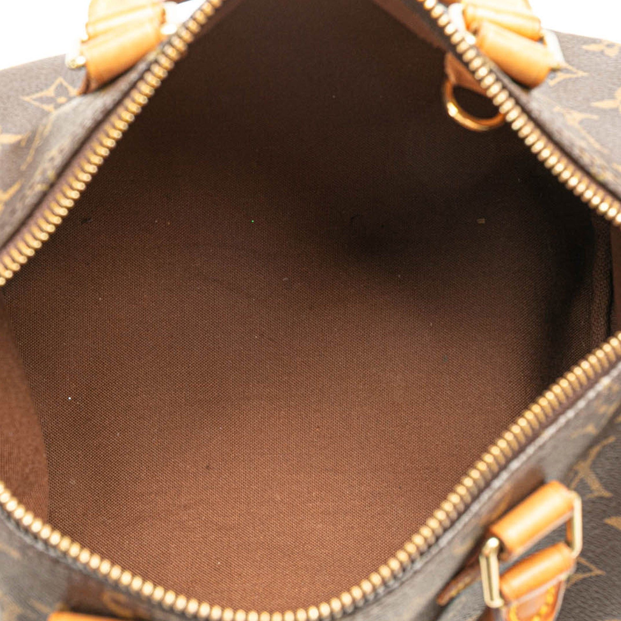 Louis Vuitton Louis Vuitton Monogram Speedy 25 Brown Size ONE SIZE - 4 Thumbnail
