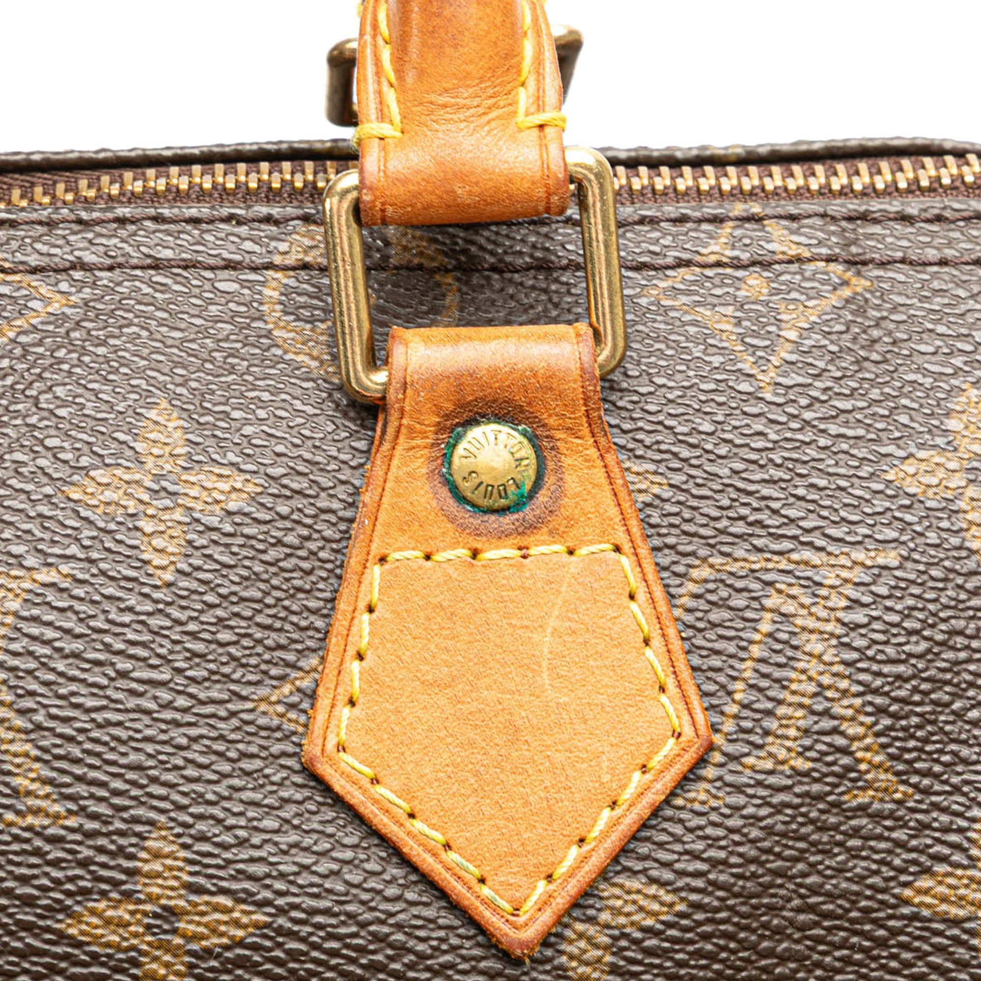 Louis Vuitton Louis Vuitton Monogram Speedy 25 Brown Size ONE SIZE - 8 Thumbnail