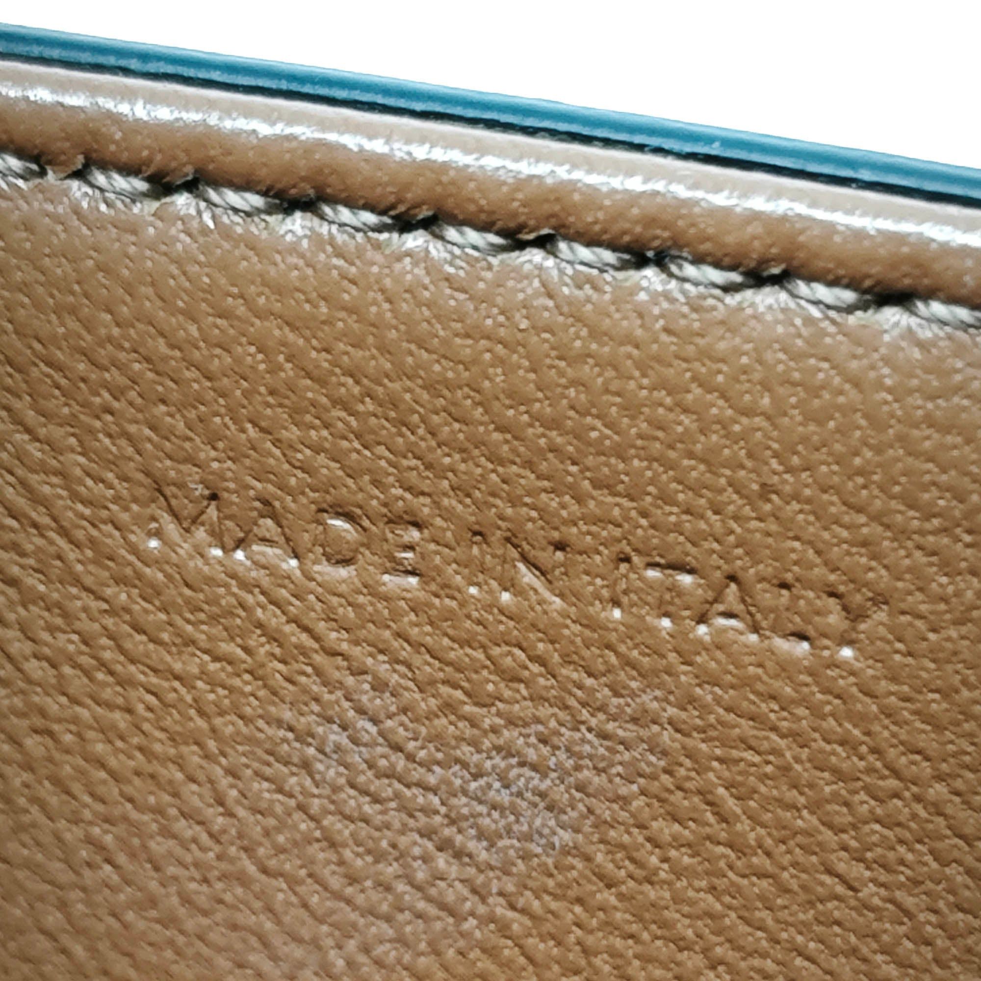 Celine Celine Leather Triomphe Claude Shoulder Bag Brown Size ONE SIZE - 7 Thumbnail