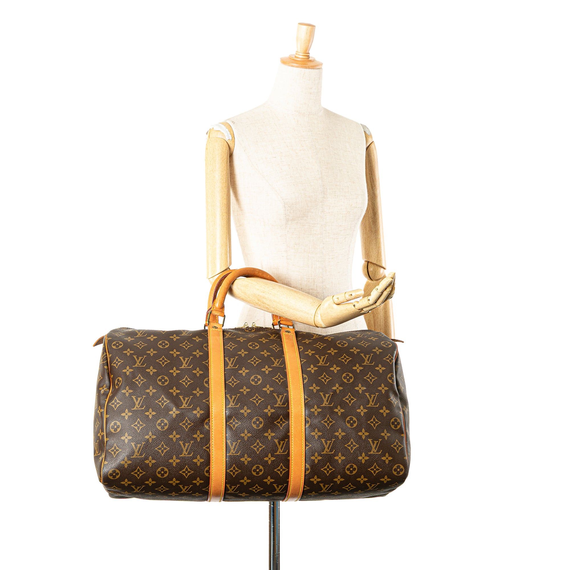 Louis Vuitton Louis Vuitton Monogram Keepall 50 Brown Size ONE SIZE - 15 Thumbnail