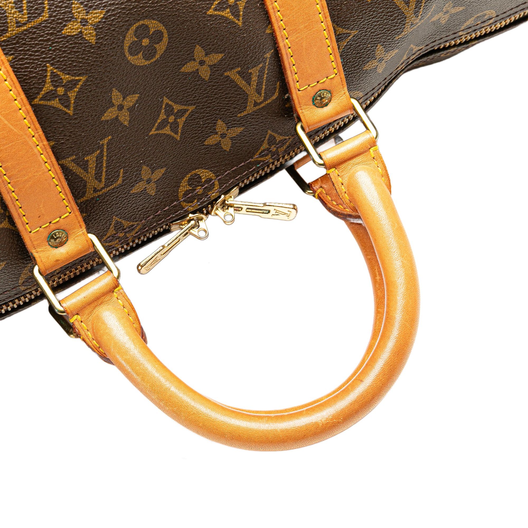 Louis Vuitton Louis Vuitton Monogram Keepall 50 Brown Size ONE SIZE - 14 Thumbnail